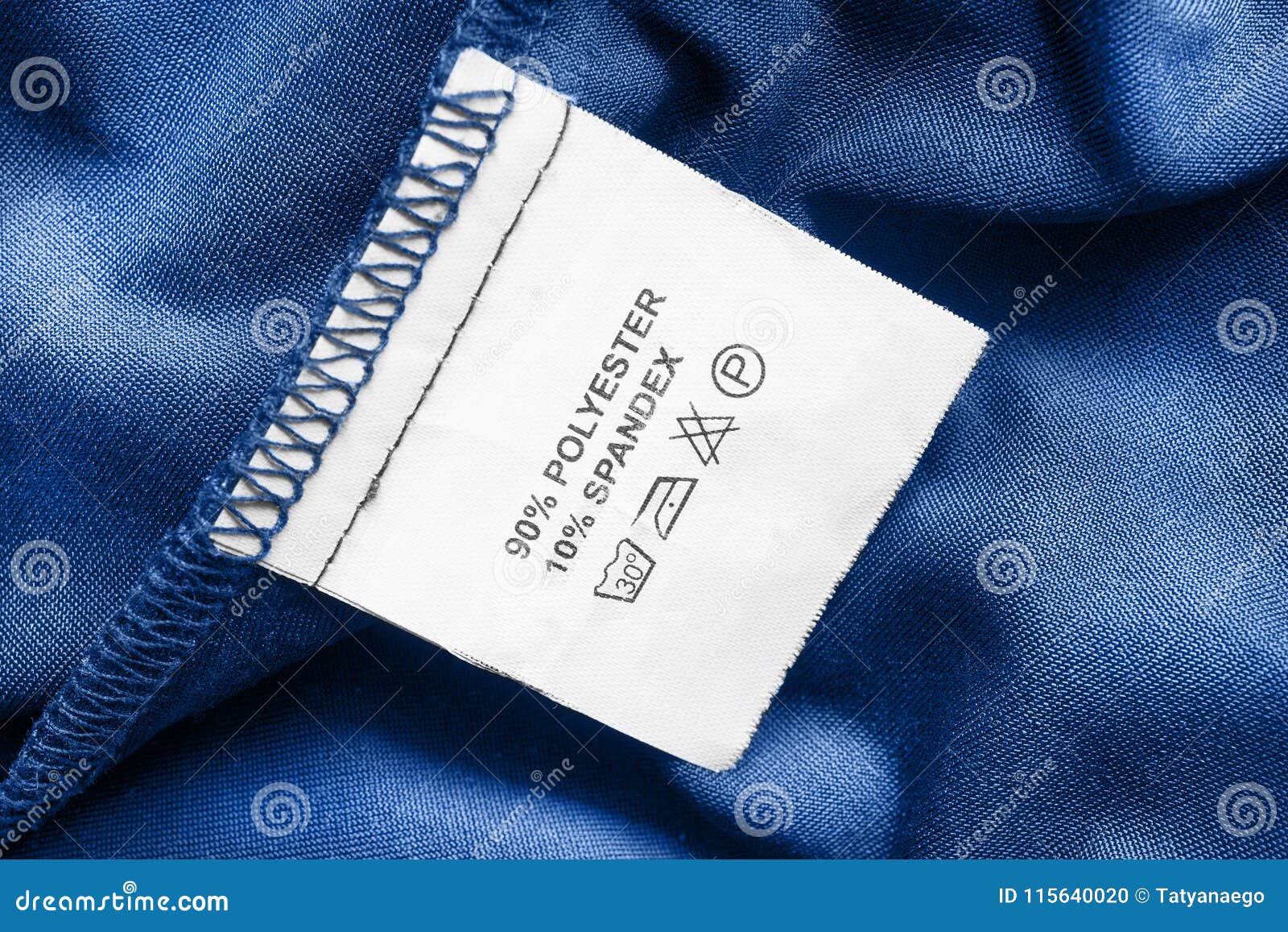 Content and care label stock photo. Image of symbol - 115640020