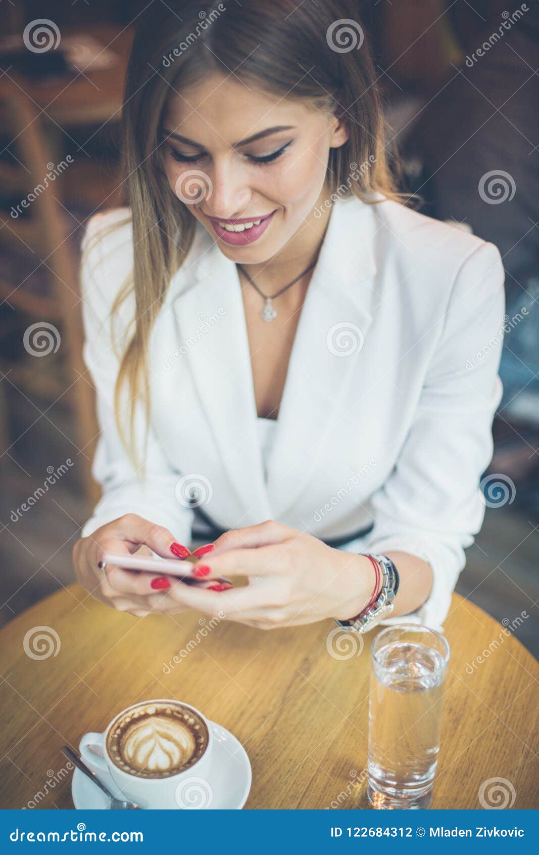 Expressions Content Girl stock image. Image of playful 