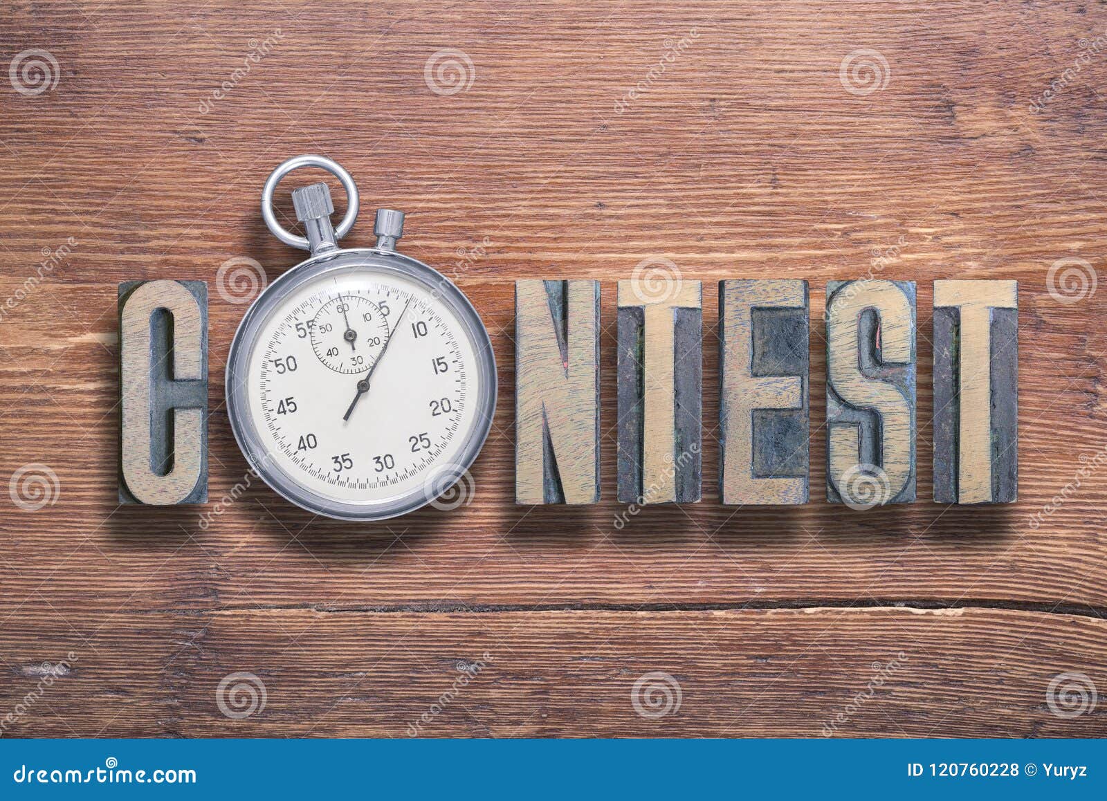 contest watch wooden
