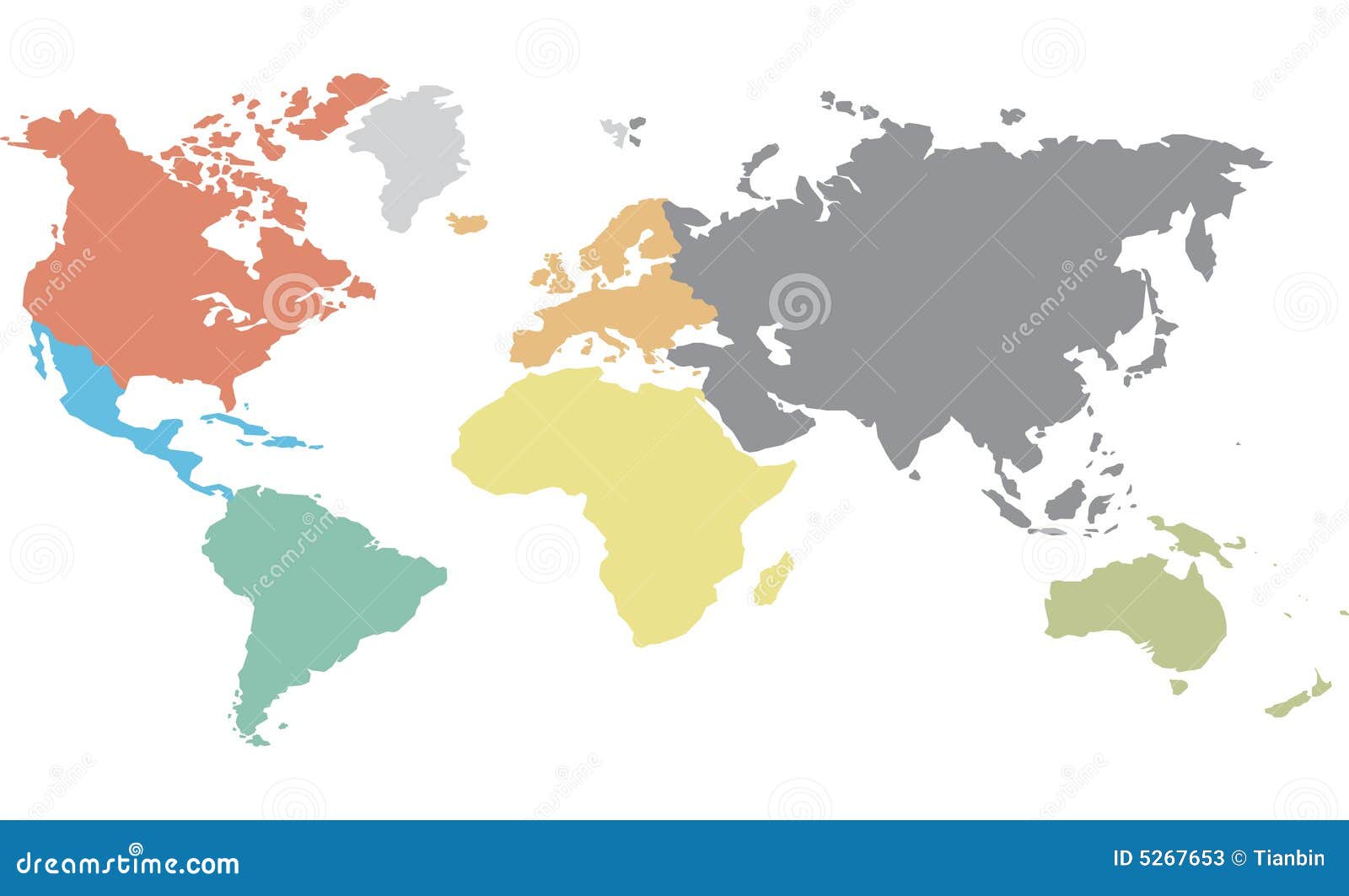 continental worldmap