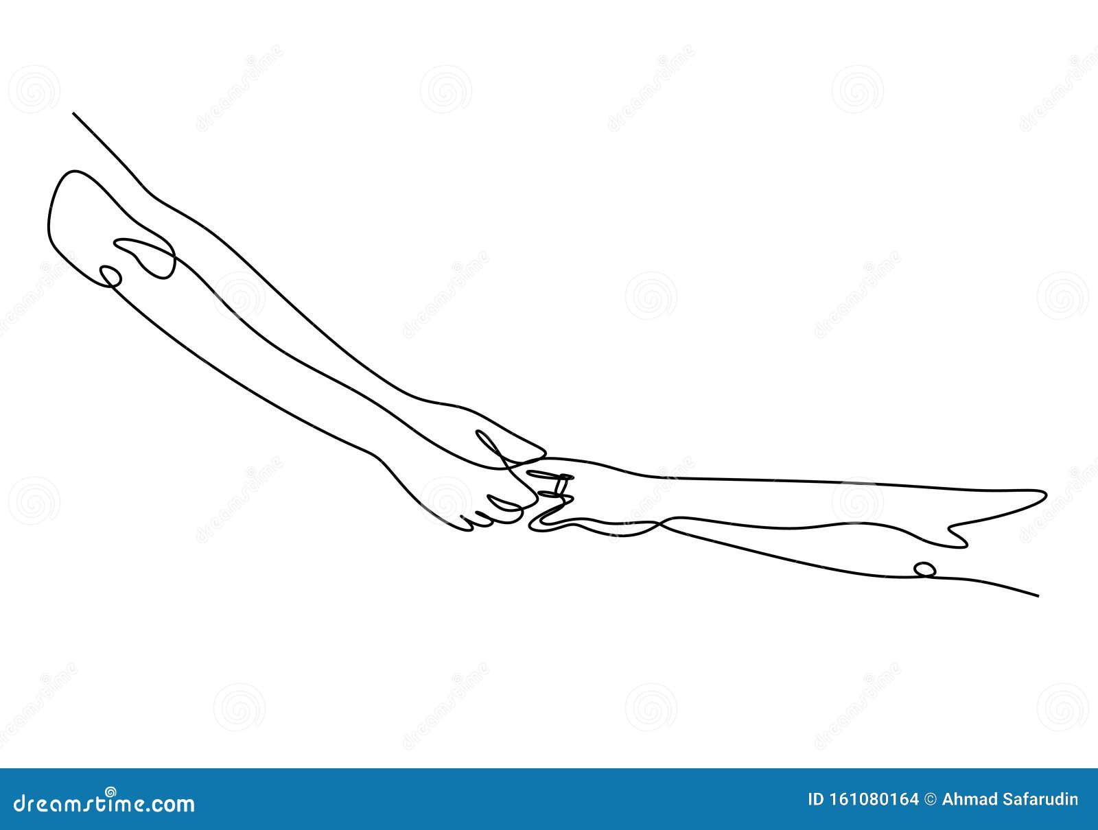 Continuo Dibujo De Una Línea De Mano Concepto De Amor Compartido Y Acto De  Bondad Ilustración del Vector - Ilustración de amabilidad, cuidado:  161080164