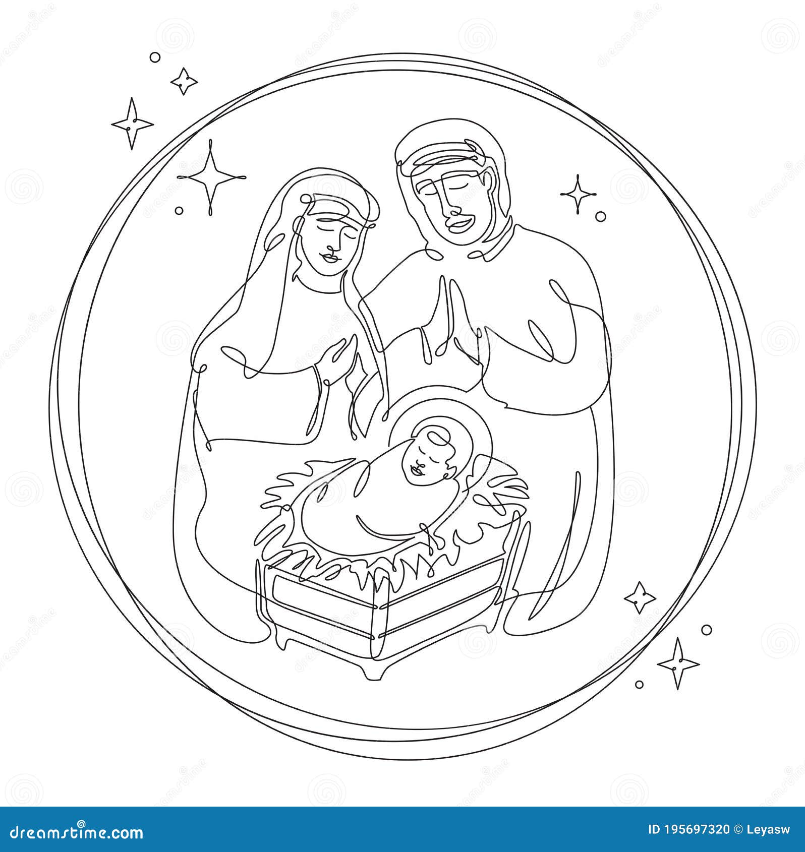 Holy Family. Baby Vector & Photo (Free Trial) | Bigstock