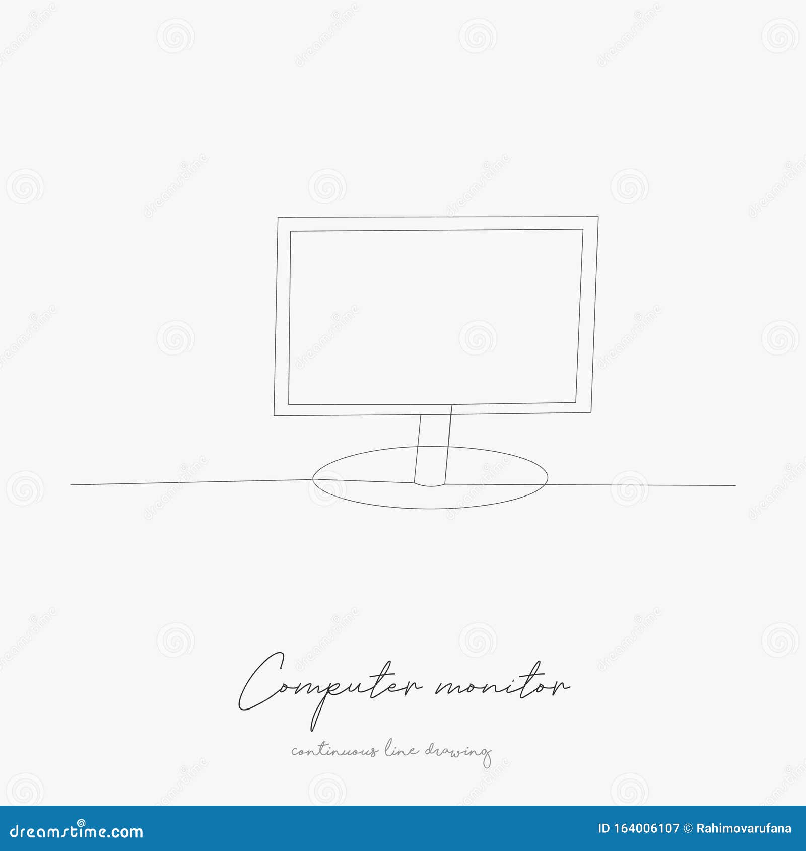 Monitor Sketch Vector SVG Icon (2) - SVG Repo