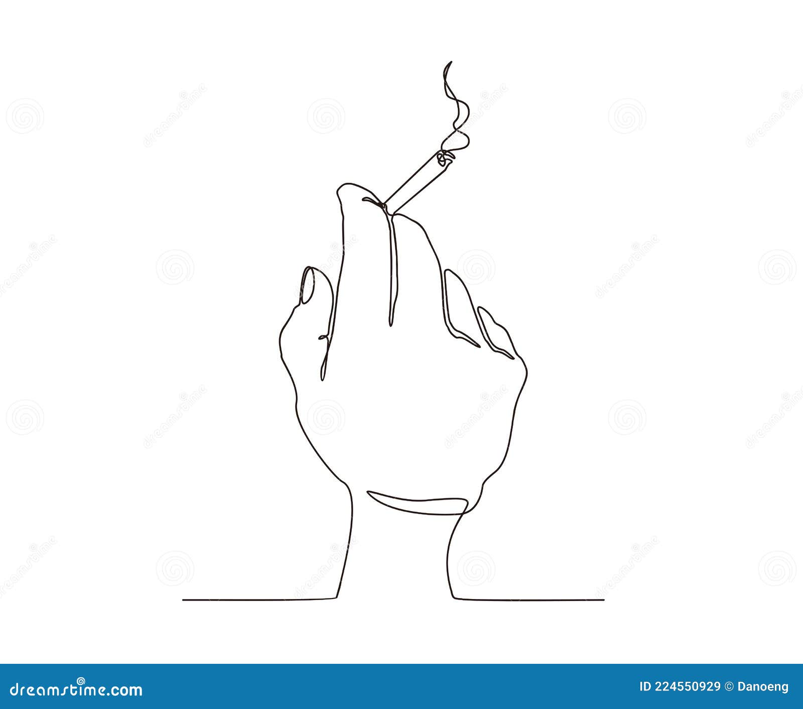How To Draw A Cigarette Smoke