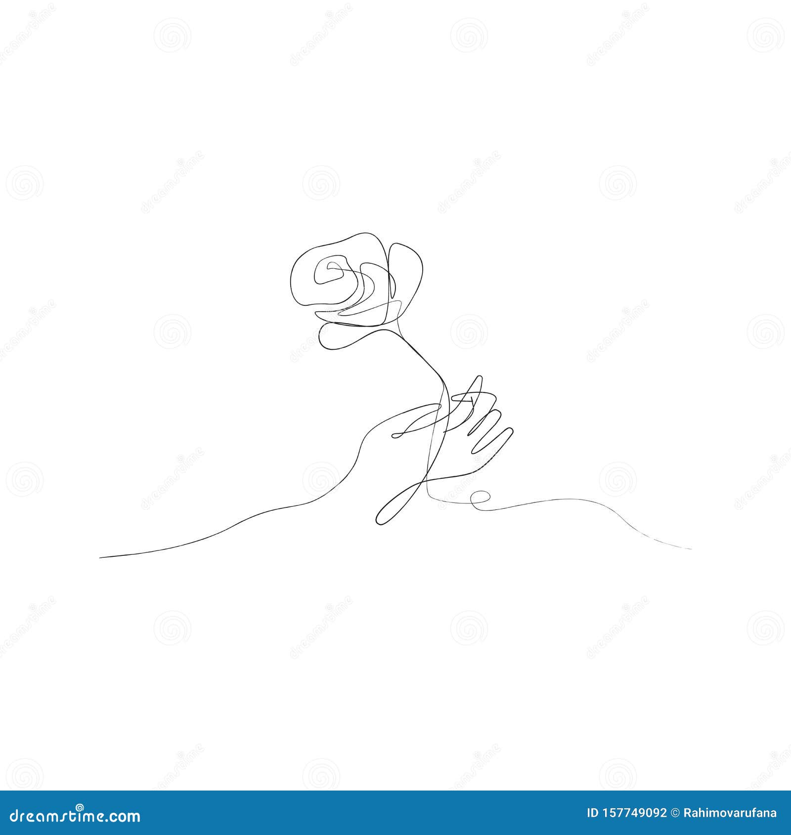 Featured image of post Line Drawing Hand Holding Flowers Continuous line drawing of hand holding dry flower