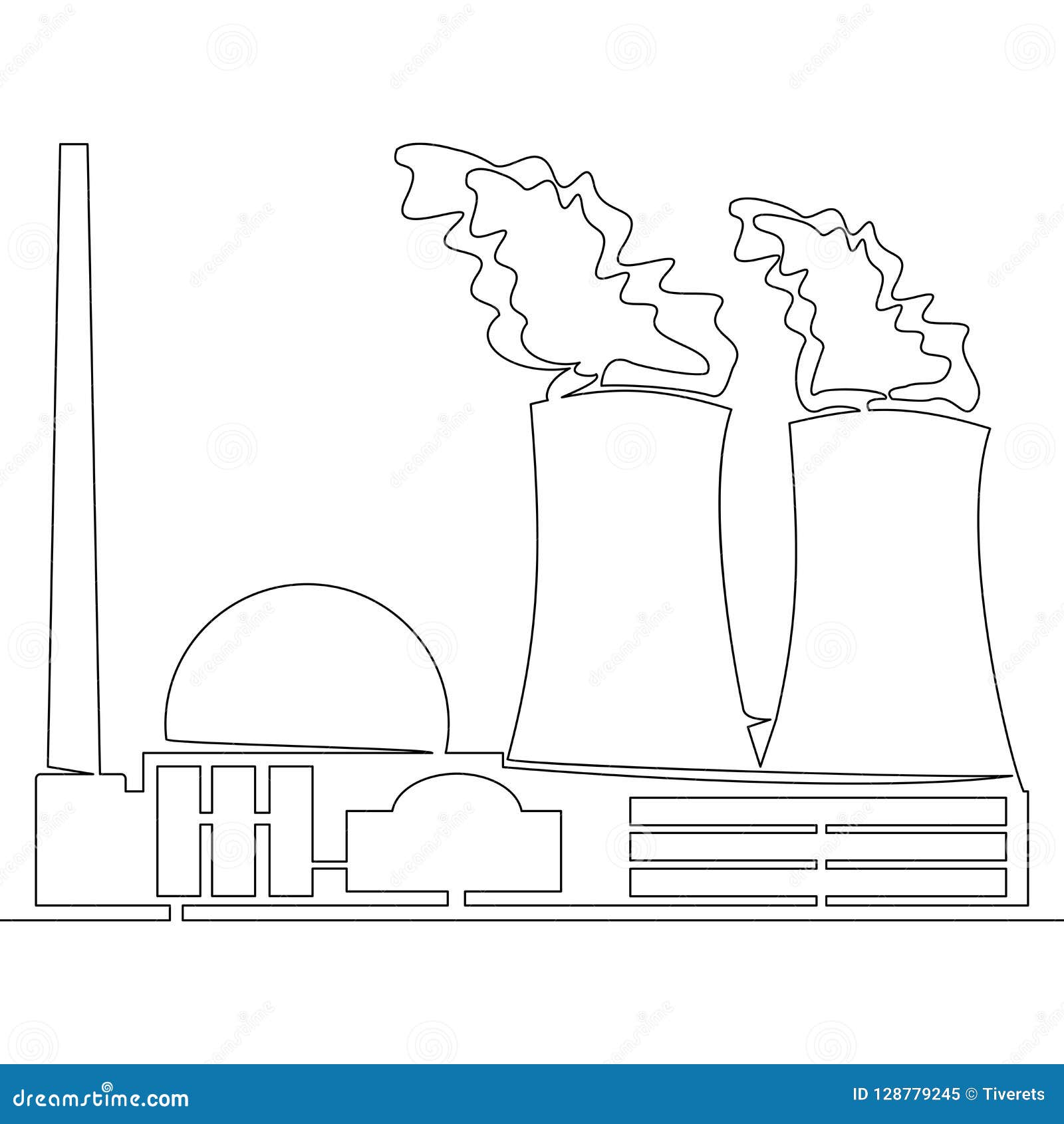 Diagram Nuclear Power Plant Drawing - Aflam-Neeeak