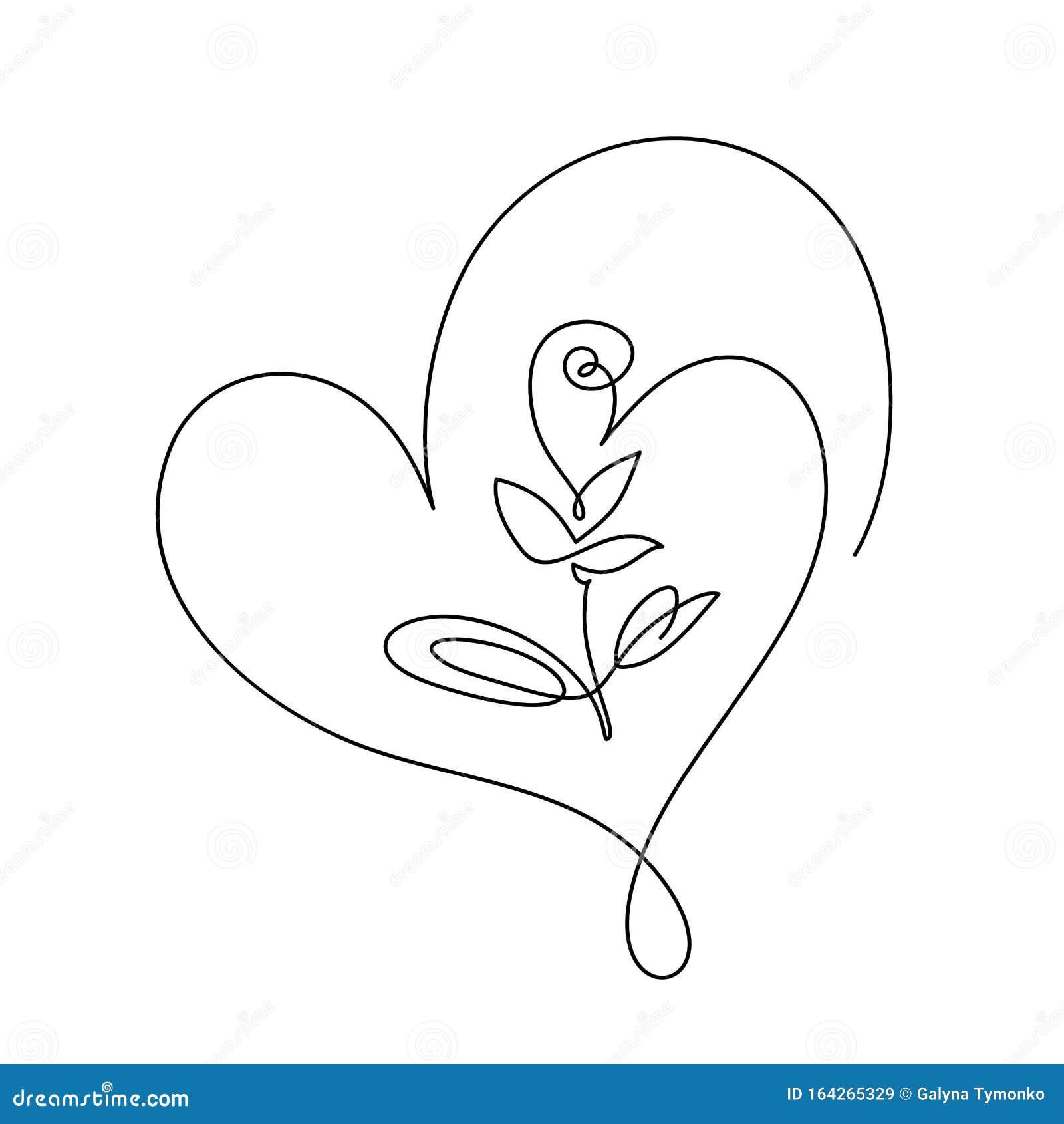 Heart Drawing Flower Stock Illustrations 45 962 Heart Drawing Flower Stock Illustrations Vectors Clipart Dreamstime