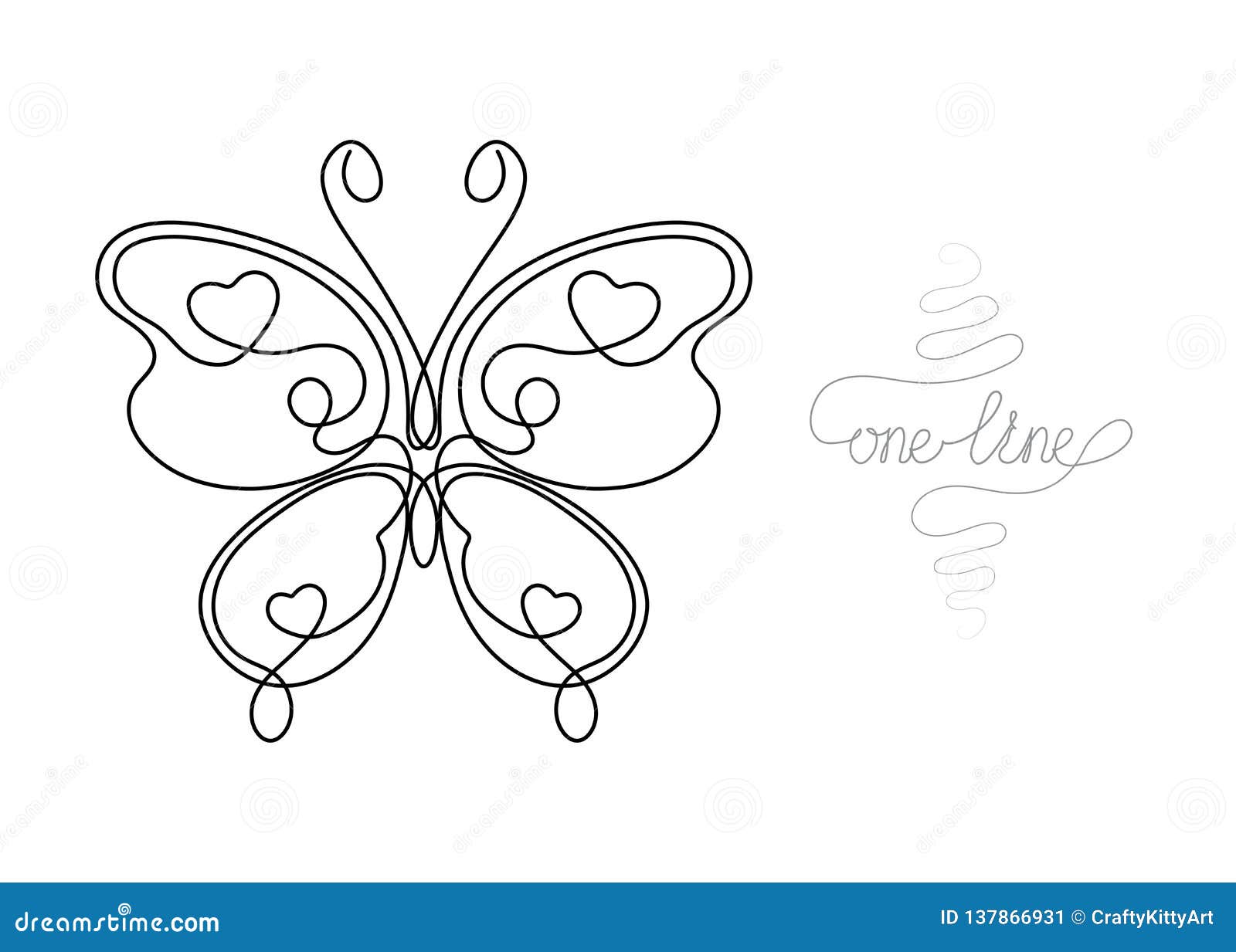 Vector Illustration of a Creative Butterfly Sketch Icon Stock Illustration  - Illustration of handdrawn, elegant: 52056492