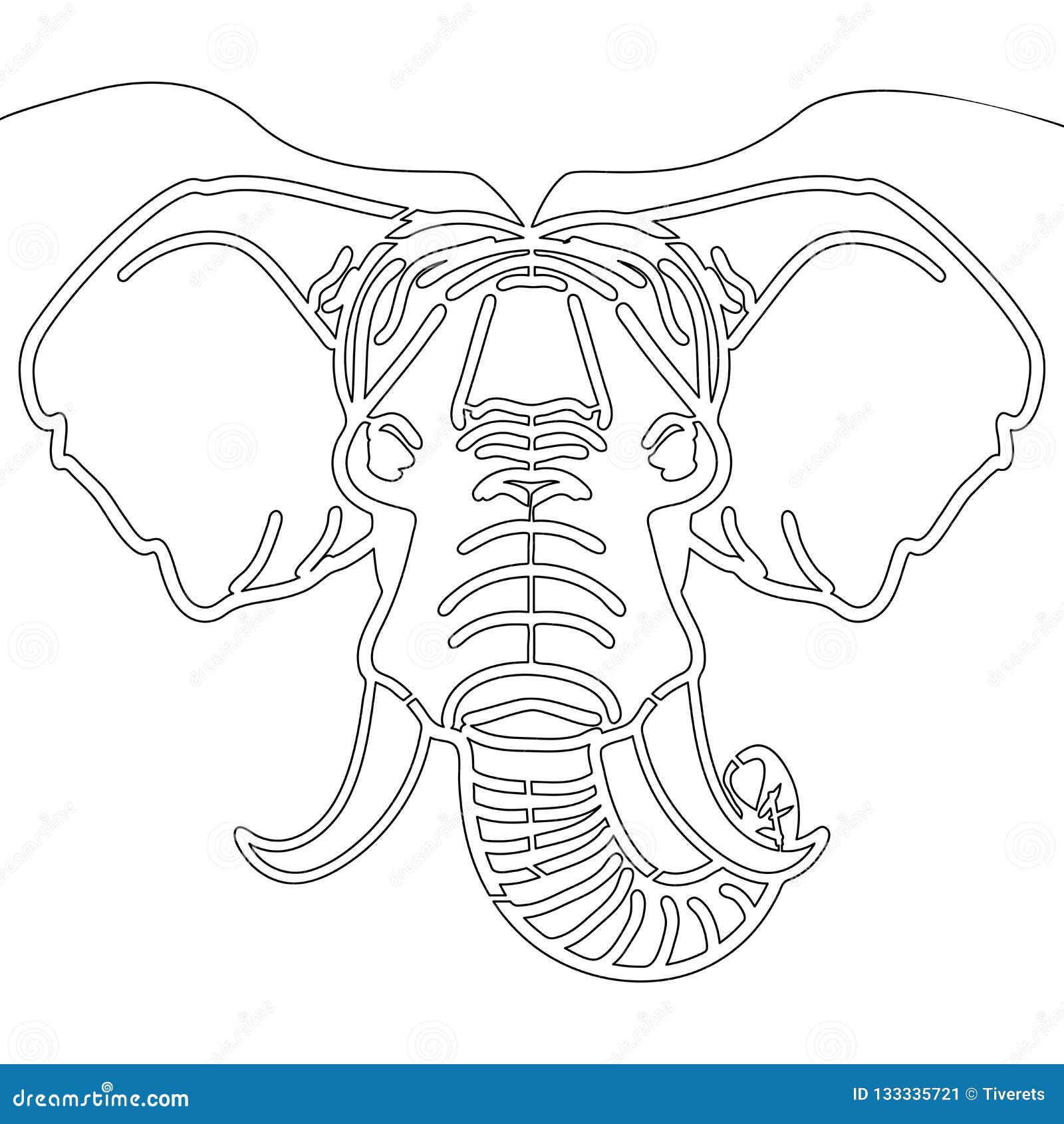 Free Free Elephant Line Drawing Svg 461 SVG PNG EPS DXF File