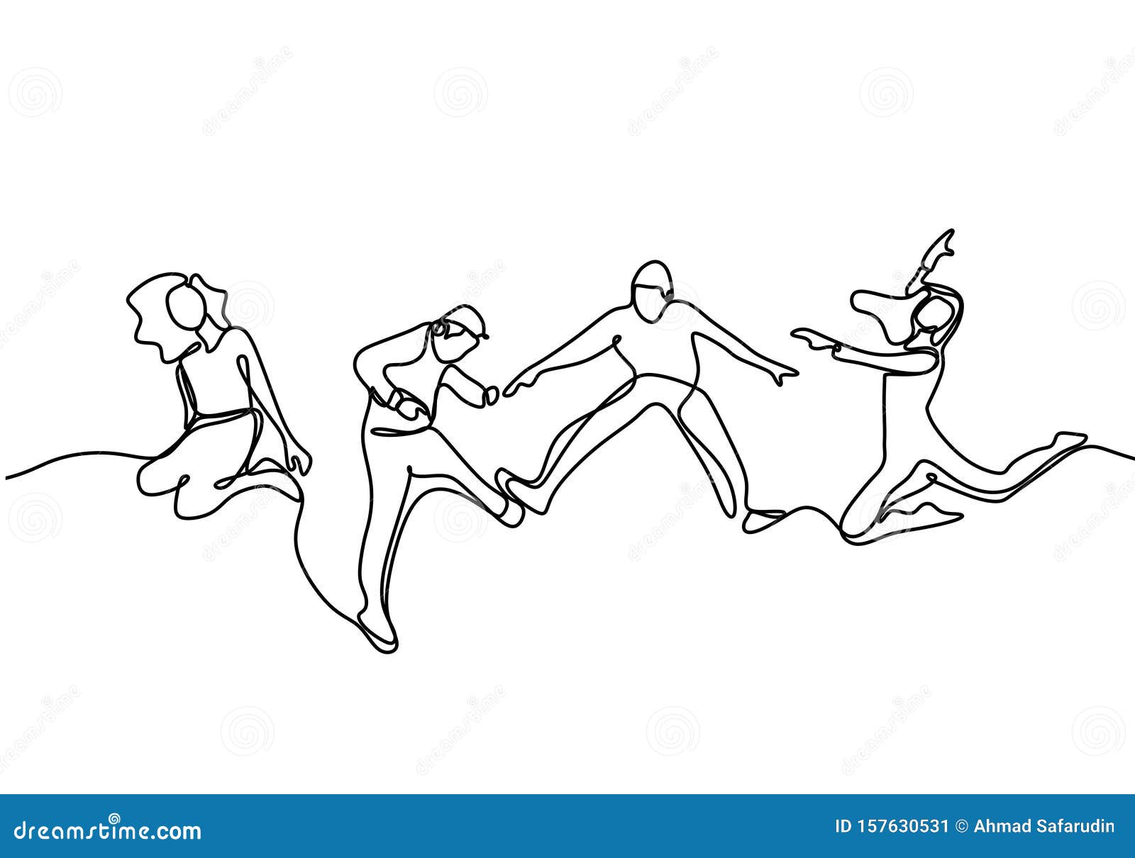 person jumping line drawing person jumping line drawing