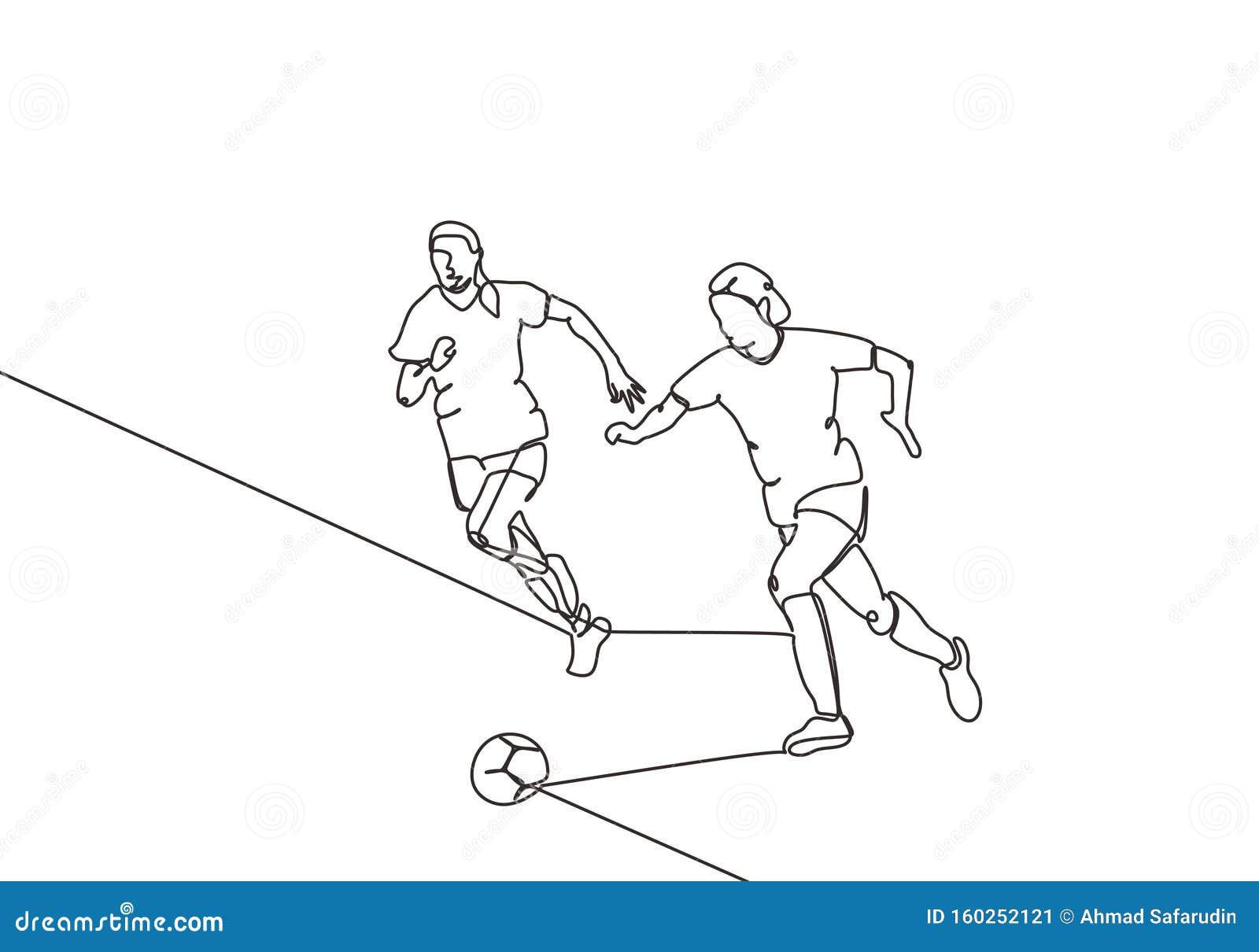 Memory drawing ll How to draw children playing football  YouTube