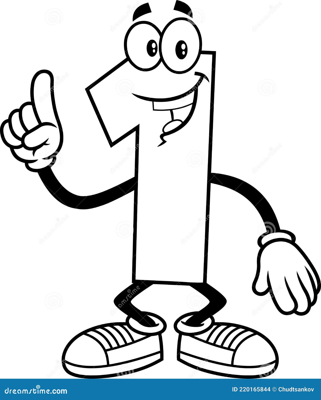 Contorneado Divertido Número Uno 1 Personaje De Dibujos Animados Que Muestra La Mano Número Uno Ilustración del Vector - Ilustración de guantes, negro: 220165844 Contorneado Divertido Número Uno 1 Personaje De Dibujos Animados Que Muestra La Mano Número Uno Ilustración del Vector - Ilustración de guantes, negro: 220165844