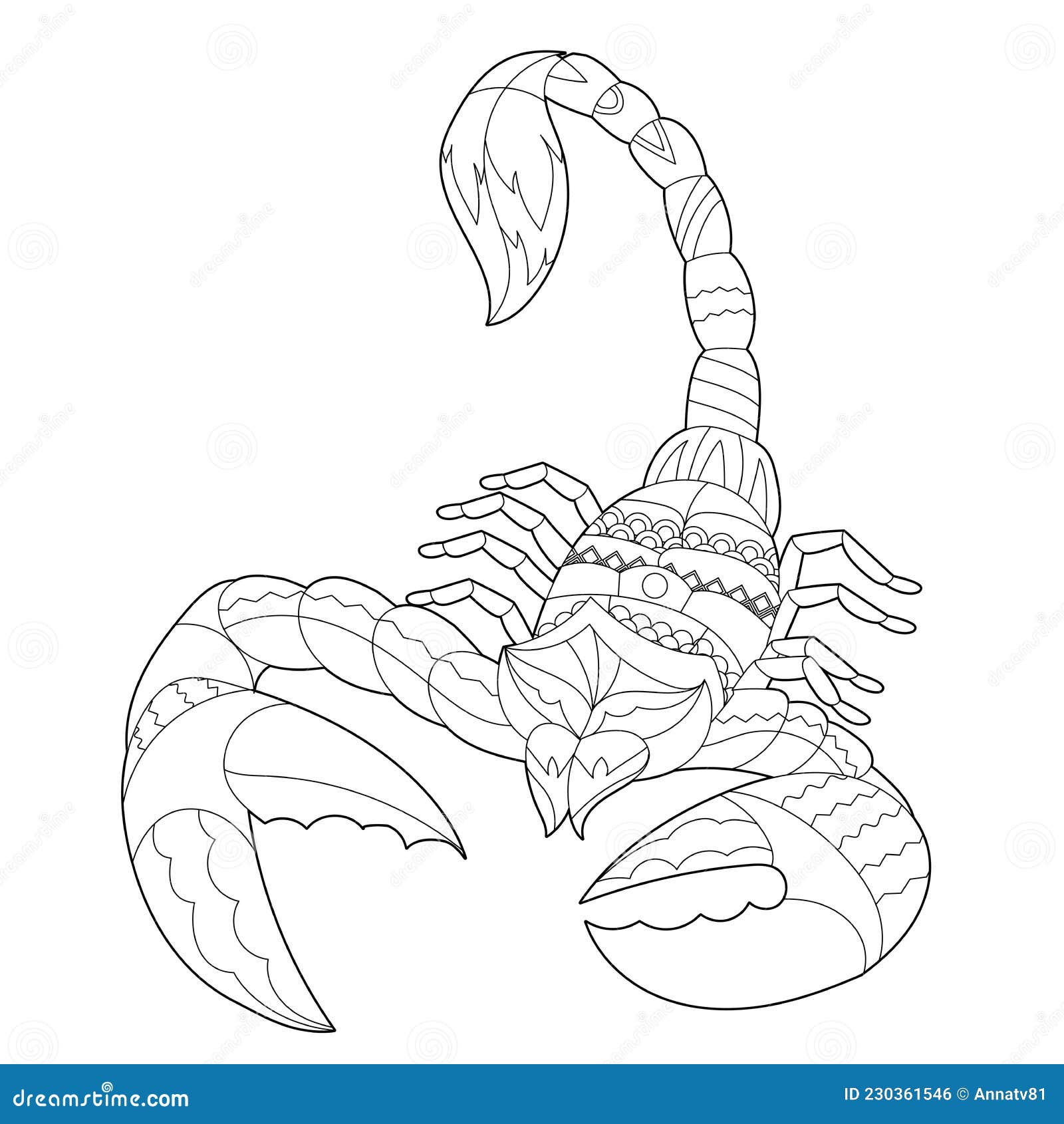 get over here scorpion coloring pages