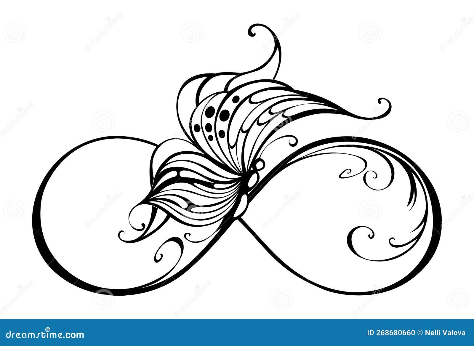 Symbol of infinity with realistic butterflies by monarchs and morphs on a  white background Morpho Monarch butterfly Design with butterflies Tattoo  Stock Vector Image  Art  Alamy