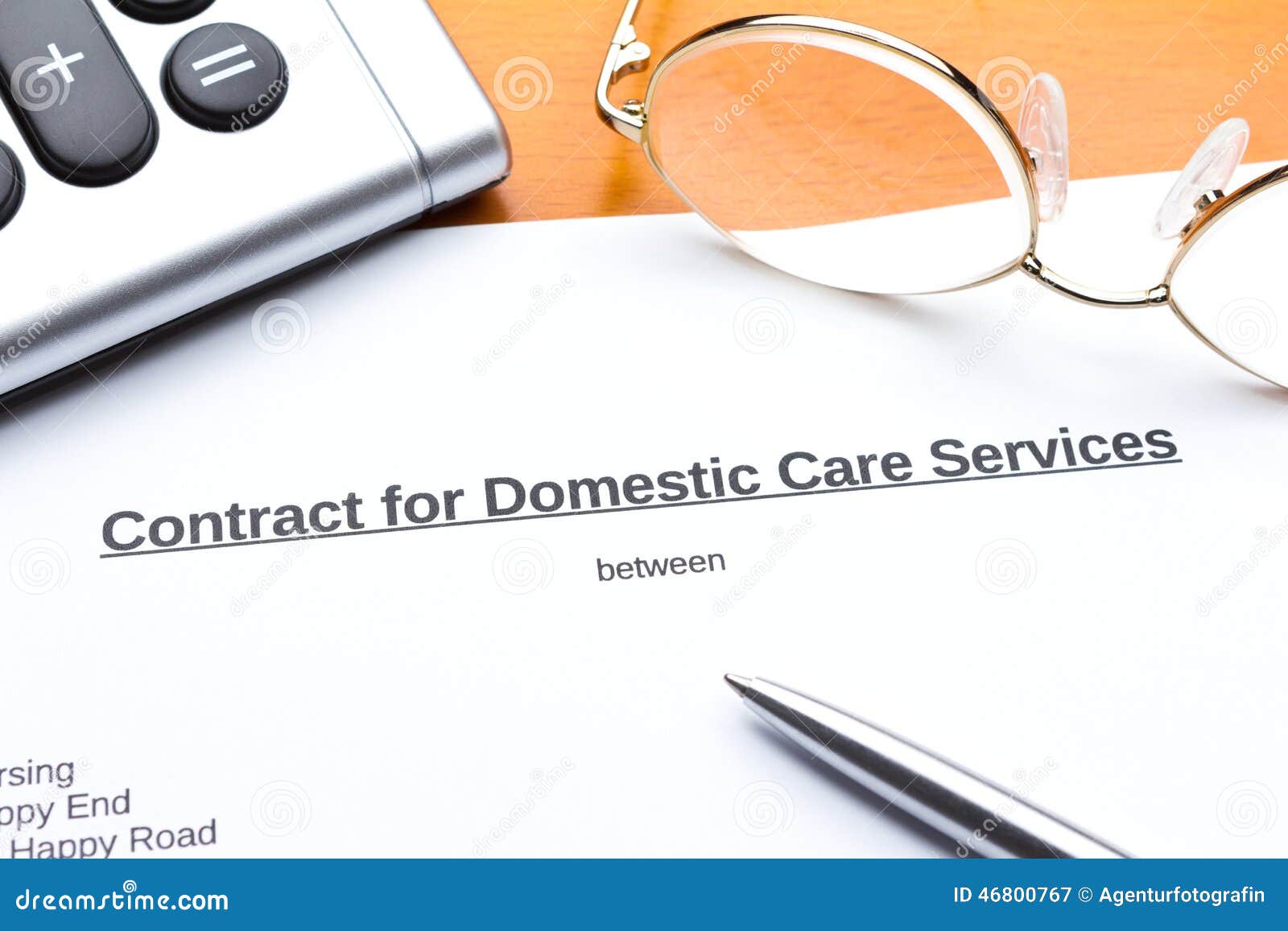 contract domestic nursing services