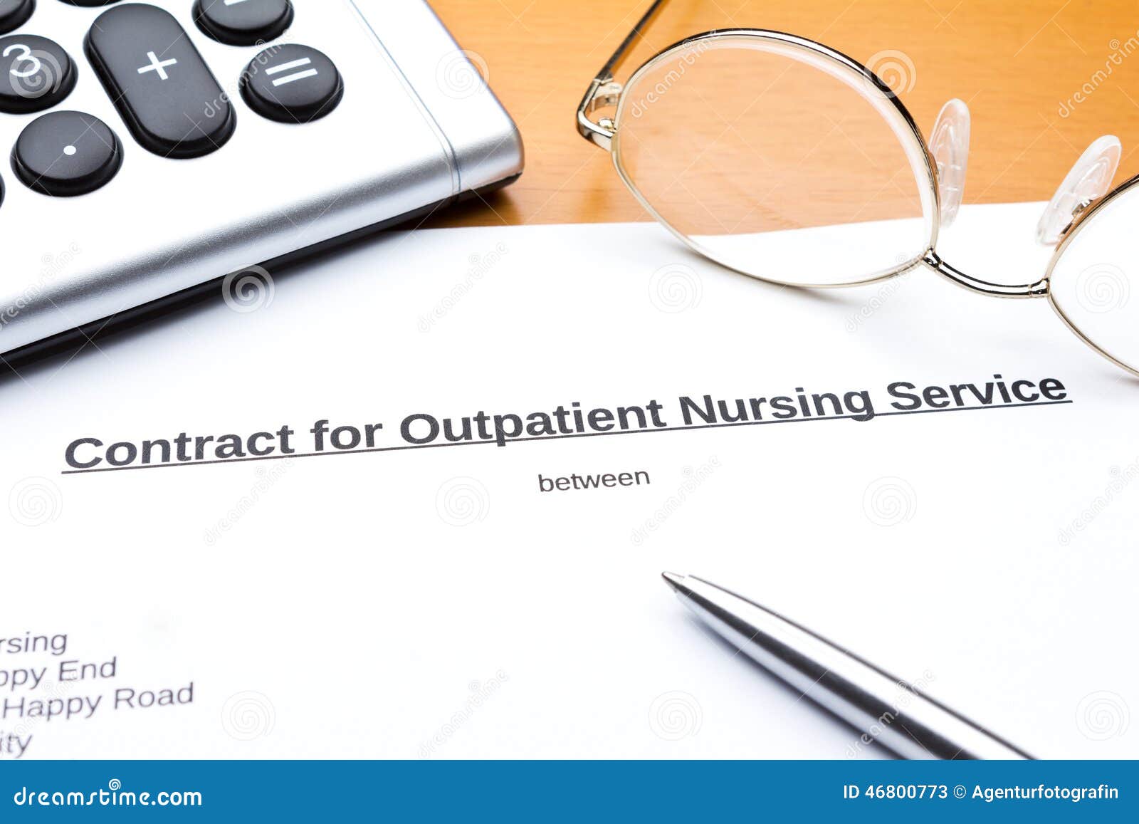 contract outpatient care service calculator