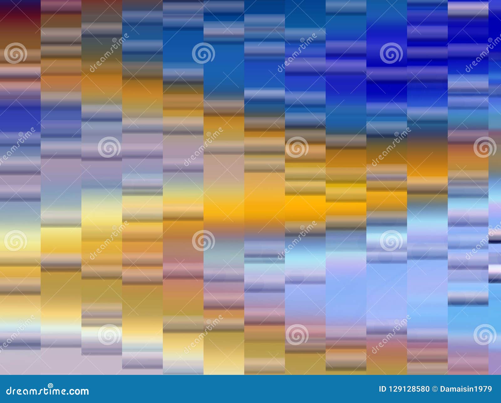 sparkling soft gold blue waves geometries background, graphics, abstract background and texture