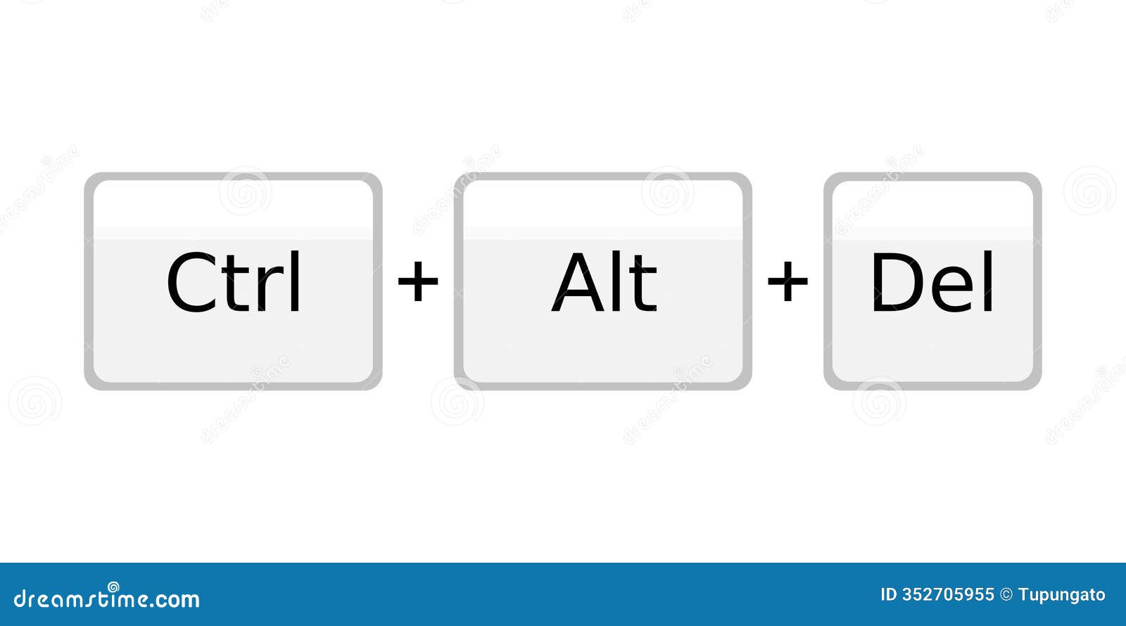 control alt delete system restart shortcut