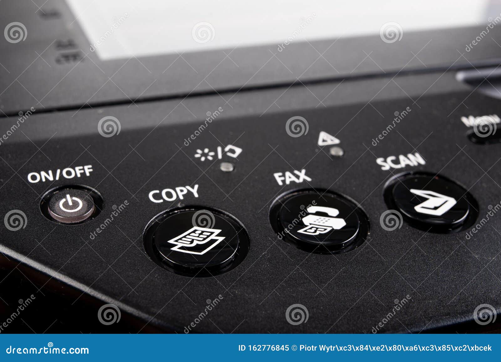 printer control panel printer control panel