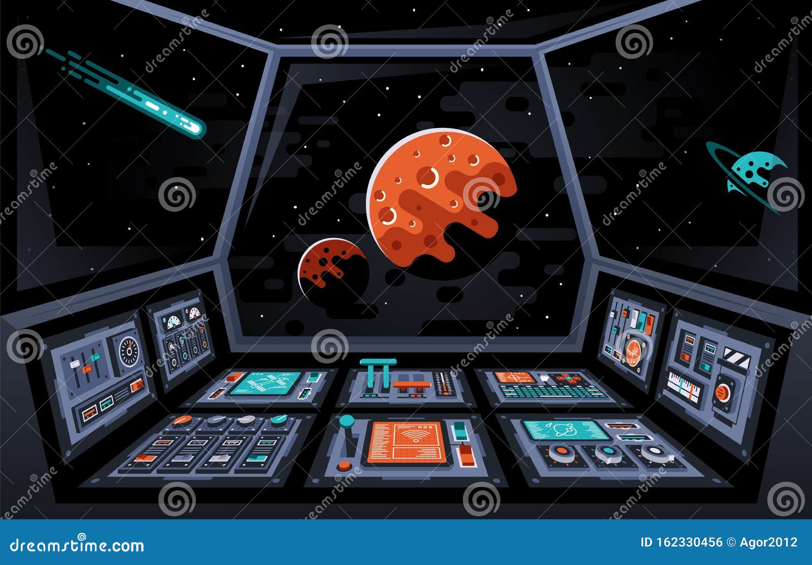 Spaceship Control Panel Stock Illustrations – 3,923 Spaceship Control Panel  Stock Illustrations, Vectors & Clipart - Dreamstime