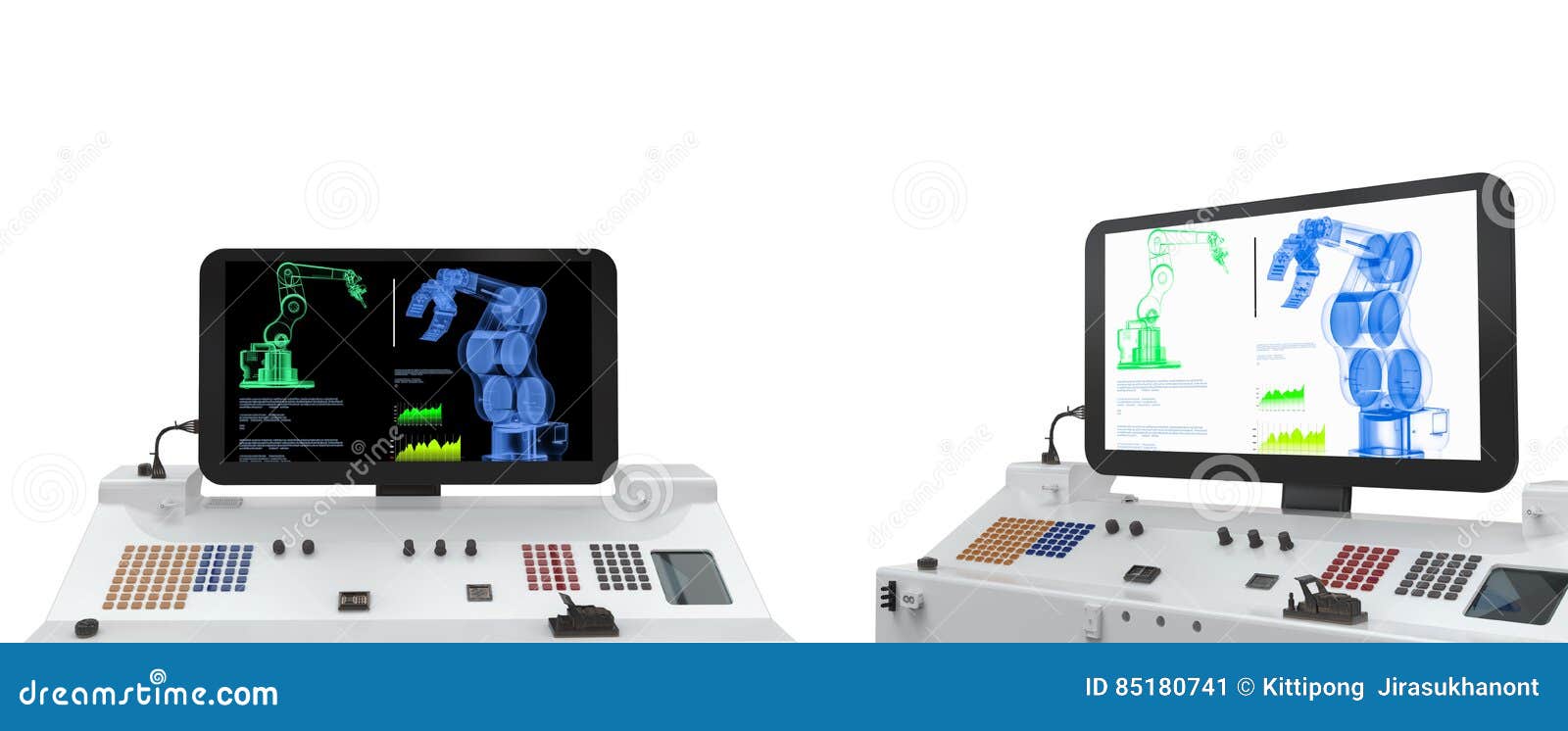 Control panel isolated stock image. Image of panel, screen 85180741