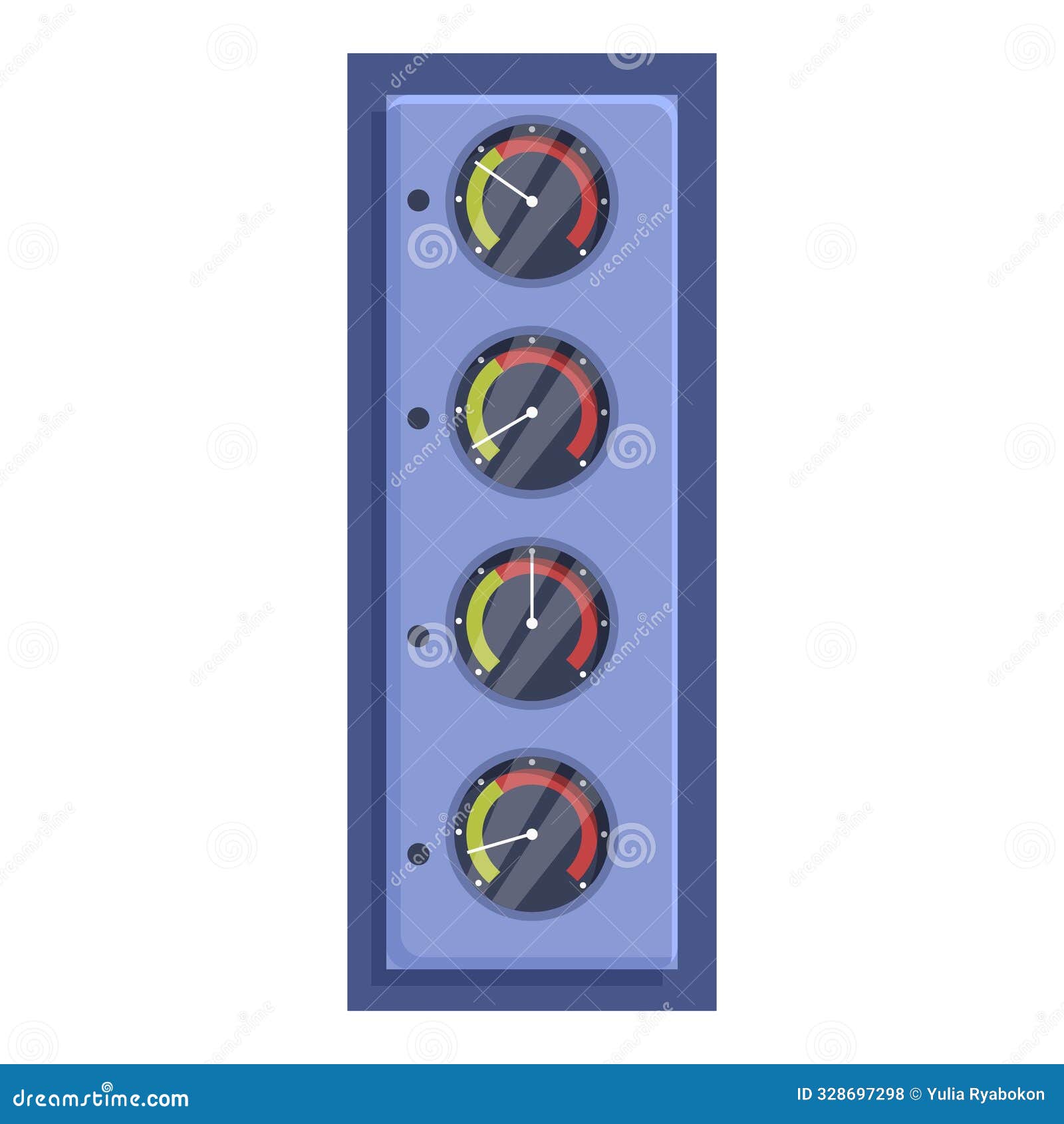 Control Panel Showing Key Performance Indicators Stock Illustration -  Illustration of digital, control: 328697298, image size:1600x1690