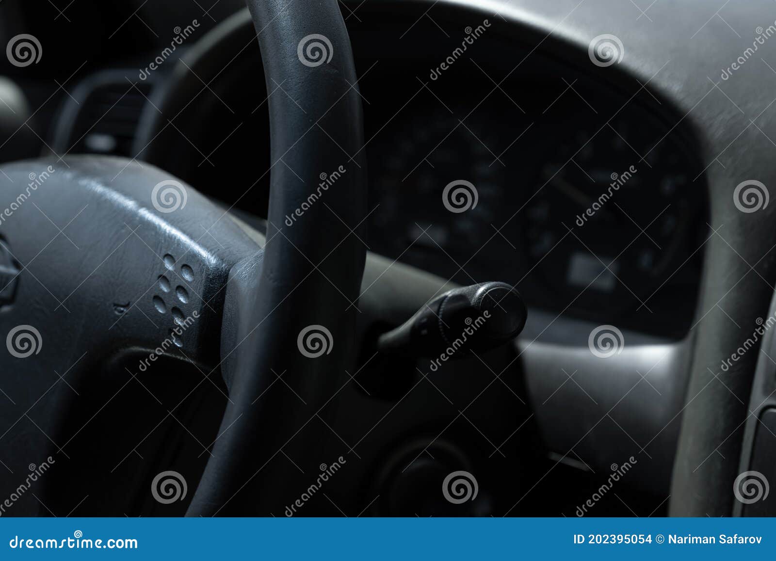 Control Panel and Steering Wheel of a Car Stock Photo Image of panel, modern 202395054