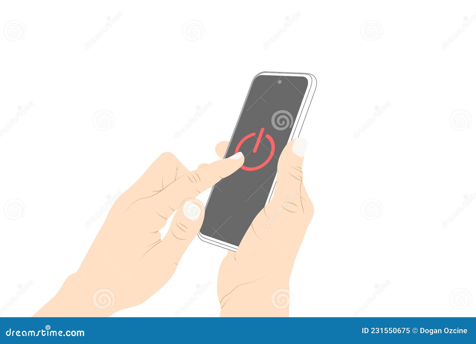 Control, Power Switch, Power Off, Turn Off, Button, Pushing, Smart