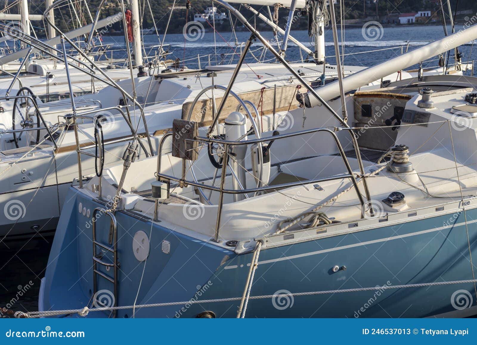 The Control Wheel on the Ship Stock Image Image of moor, detail 246537013