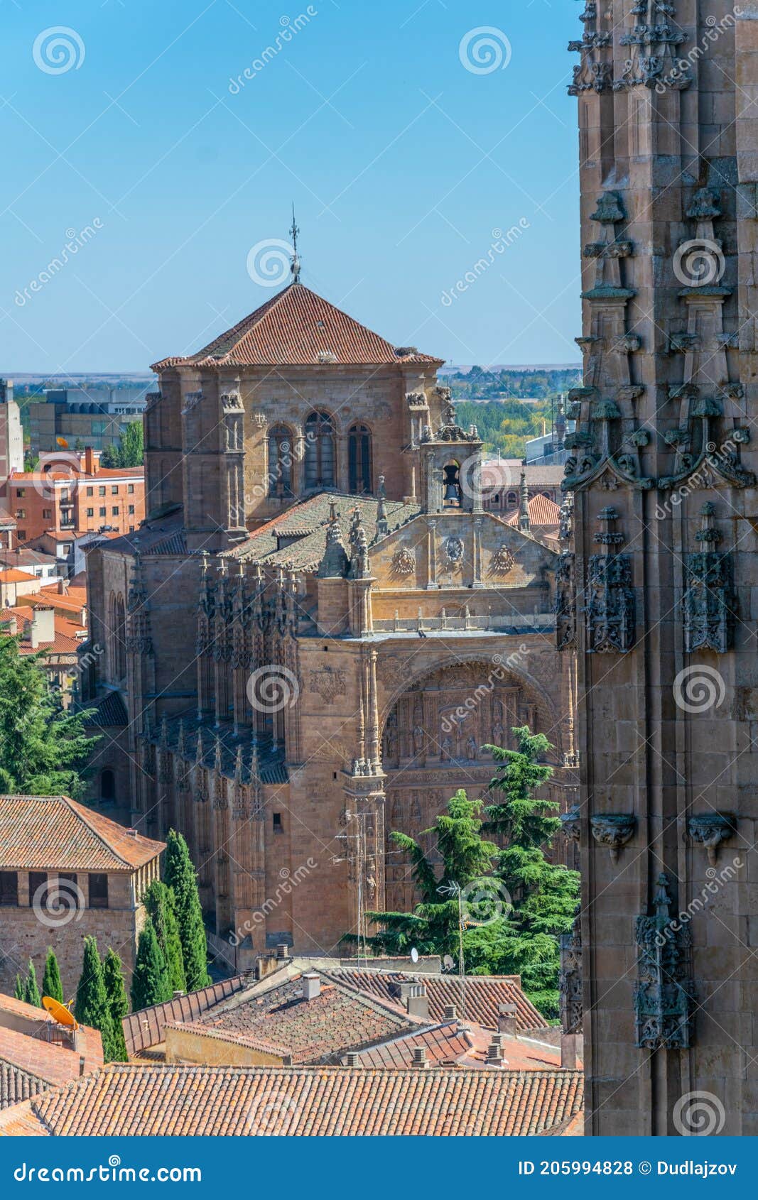 convent of san estaban at salamanca, spain