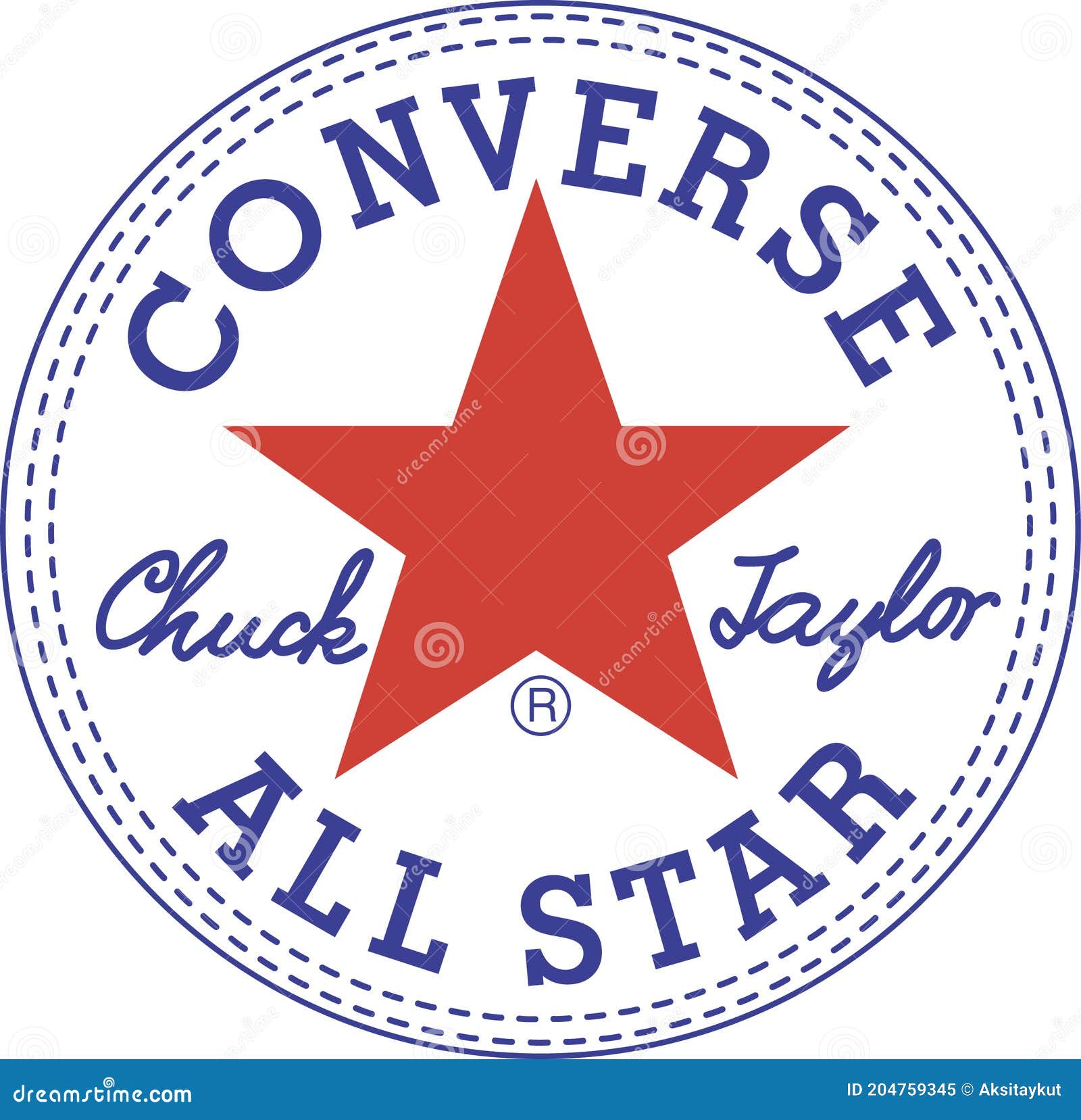 converse all star font