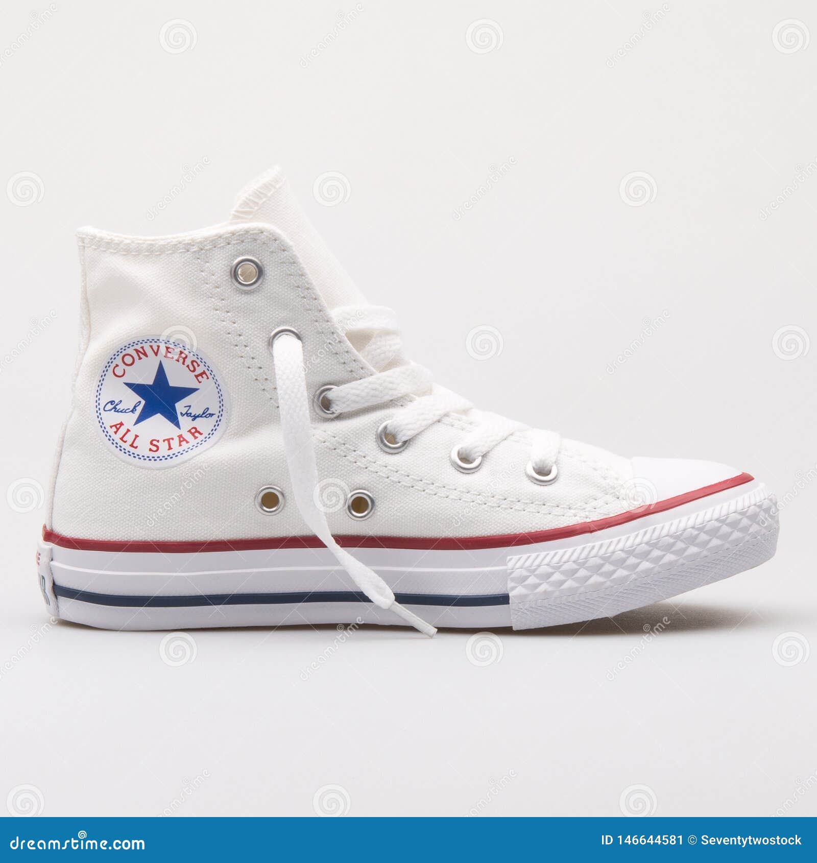 Converse Chuck Taylor All Star Core High White Sneaker Editorial Photo -  Image of chuck, product: 146644581