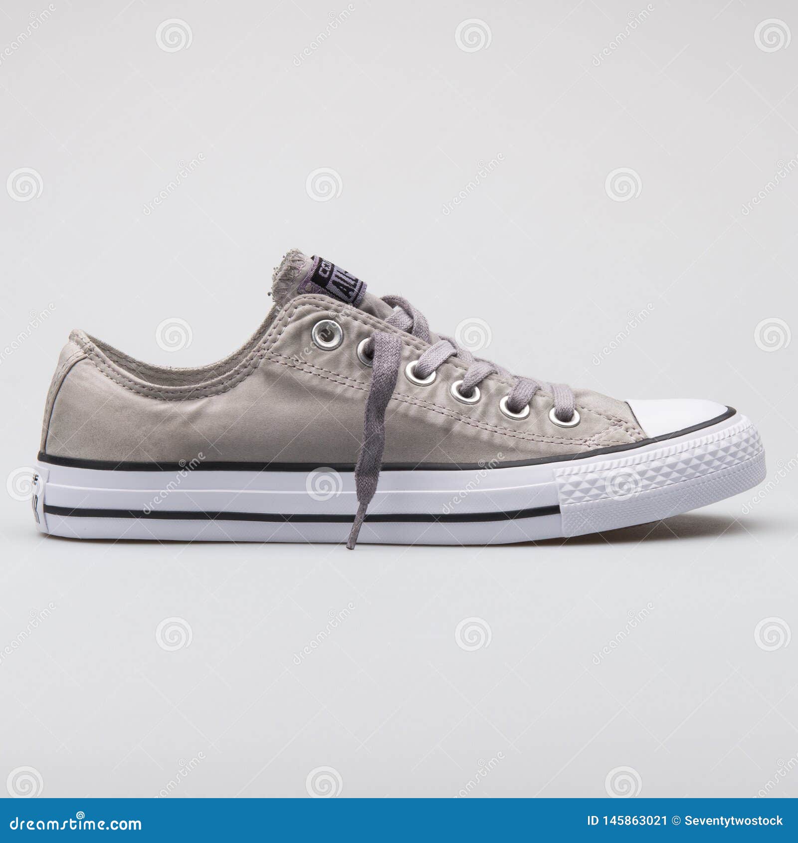 Converse Chuck Taylor All Star Ox Dolphin Grey Sneaker Editorial Photo Image Of Chuck Sneakers