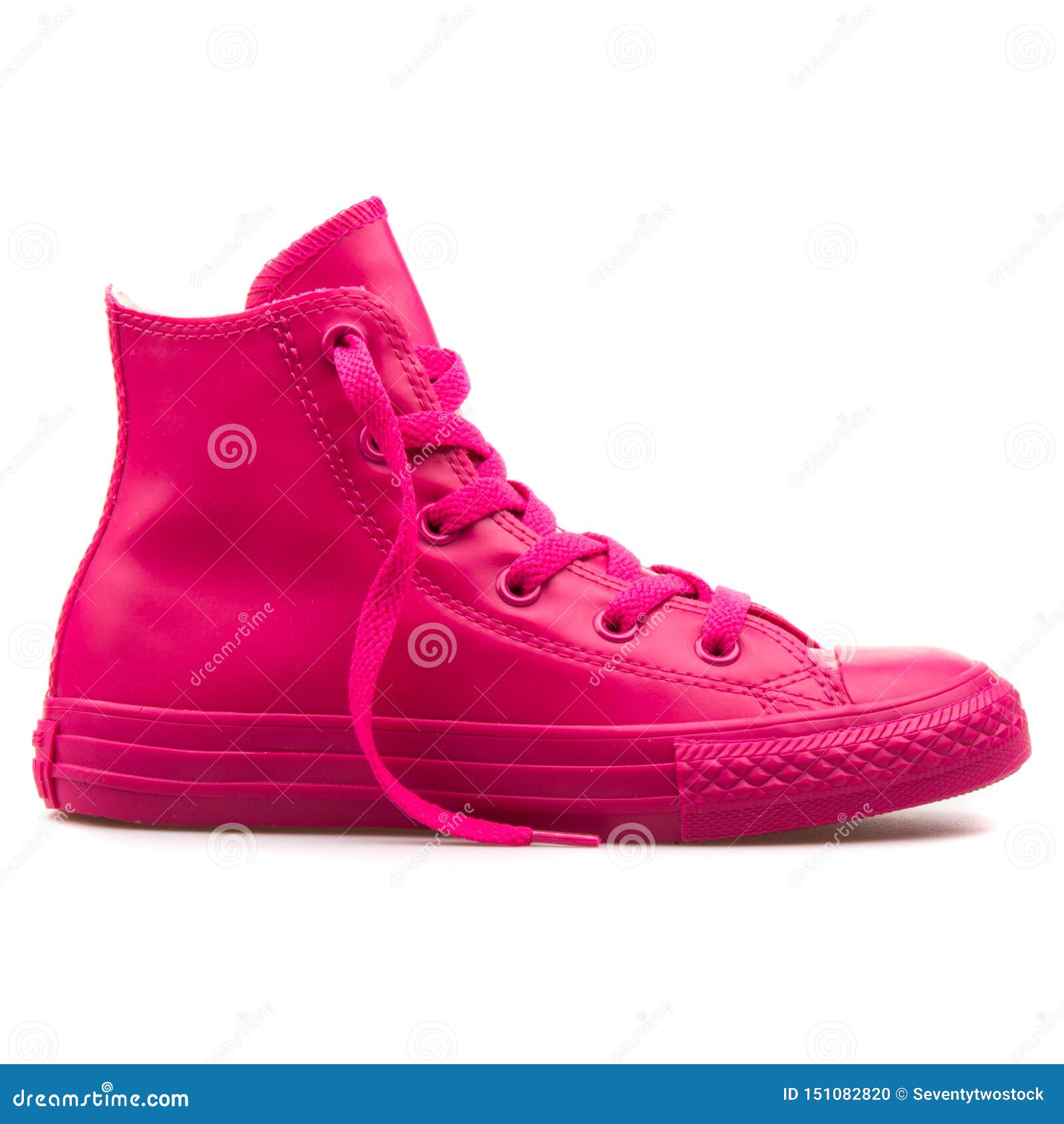 Converse Chuck Taylor High Cosmos Pink Sneaker Editorial Image - Image of  converse, cosmos: 151082820