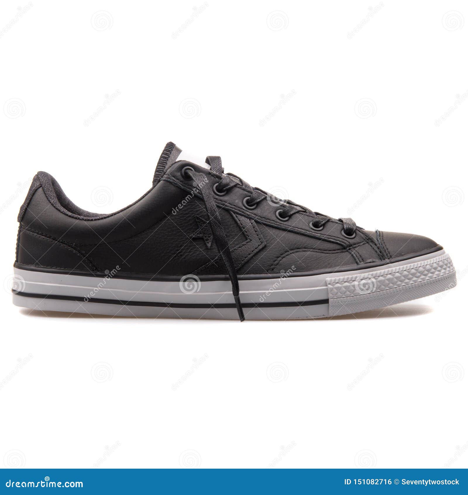 Converse Star Player OX Black Sneaker Editorial Photo - Image of  background, shoe: 151082716