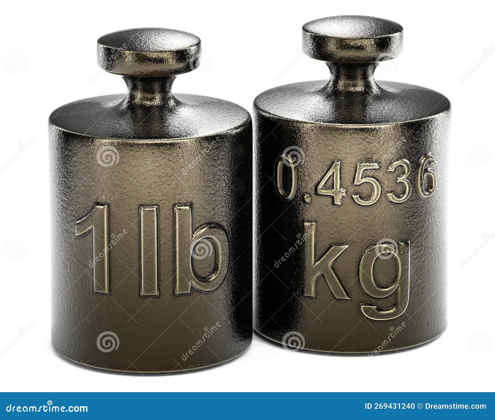 convert one pound to kilograms. weight concept