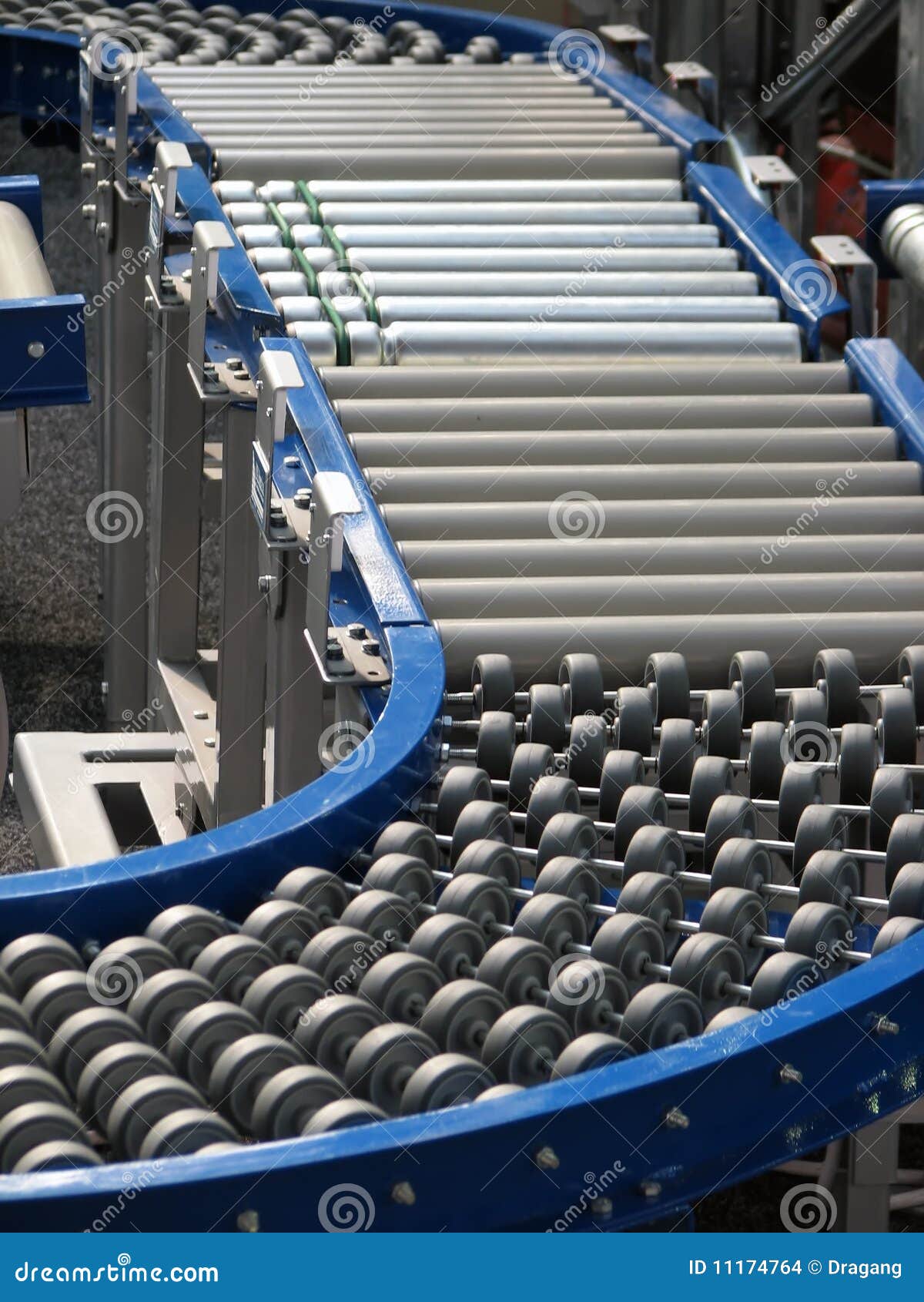 Conveyor belt stock photo. Image of lights, logistic 11174764