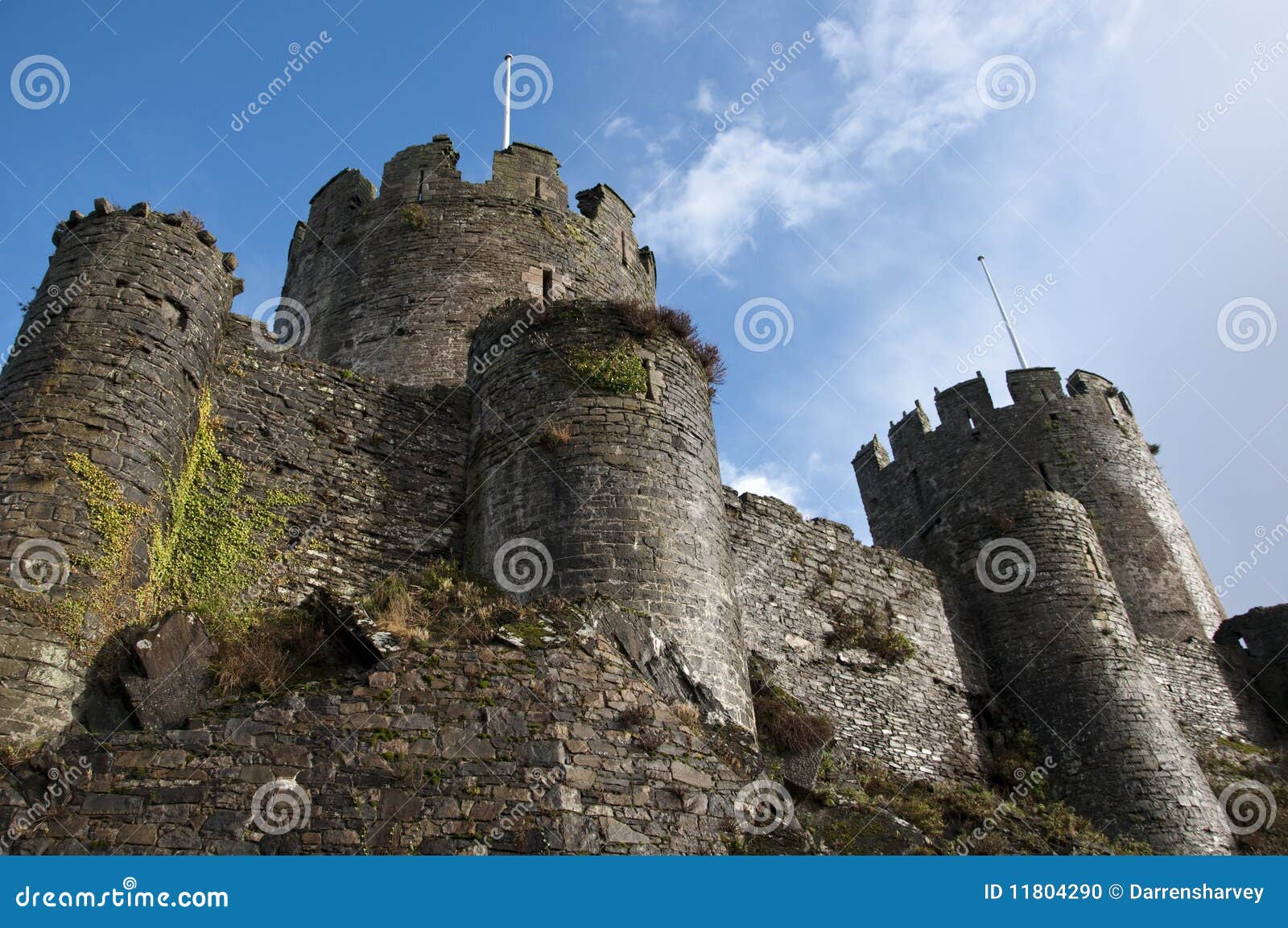 conwy castle in wales