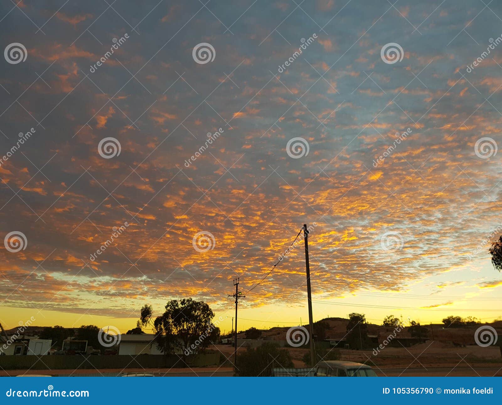 coober pedy south australia sunrise the outback natural colours
