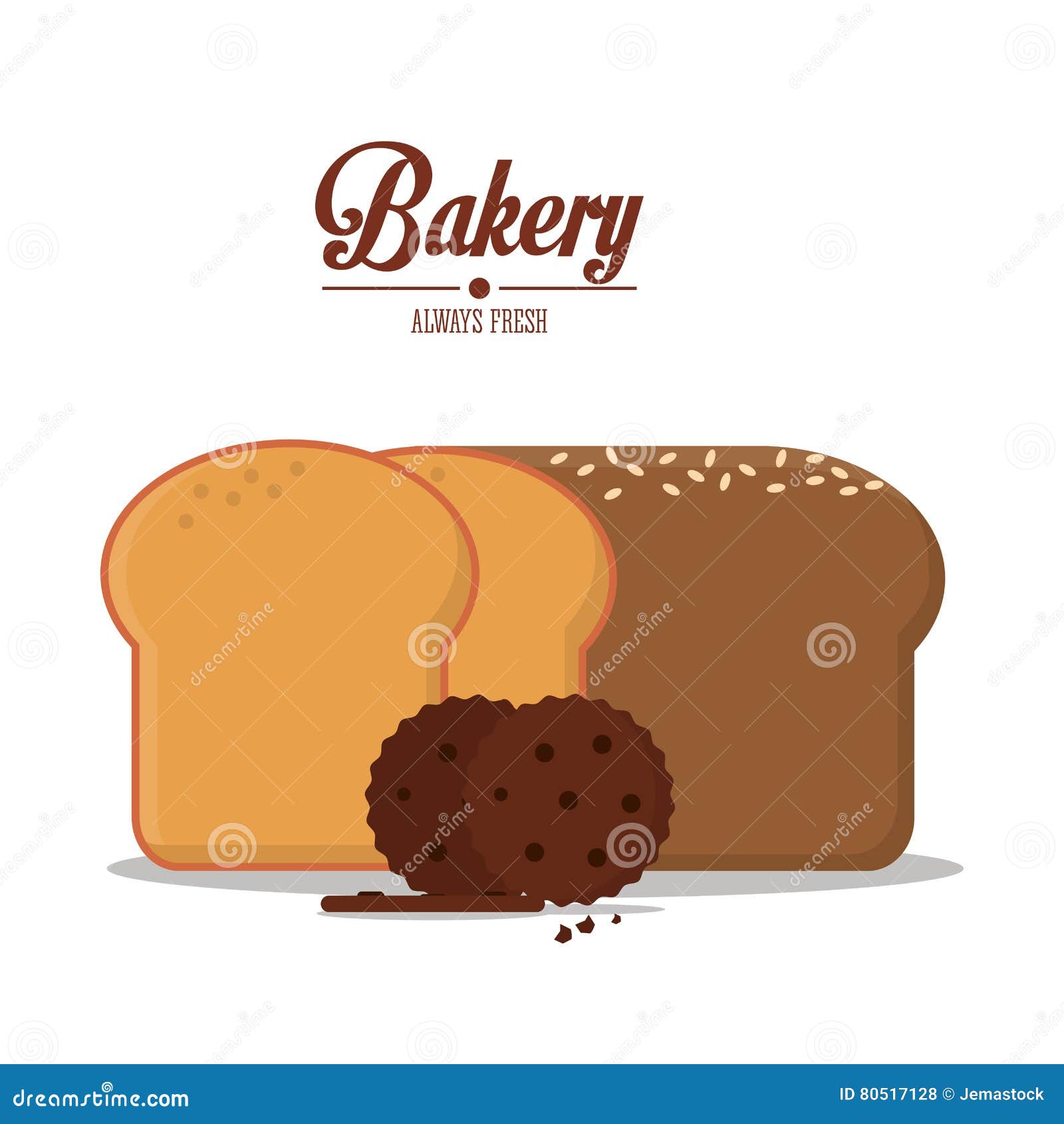 coockie and bread of bakery 