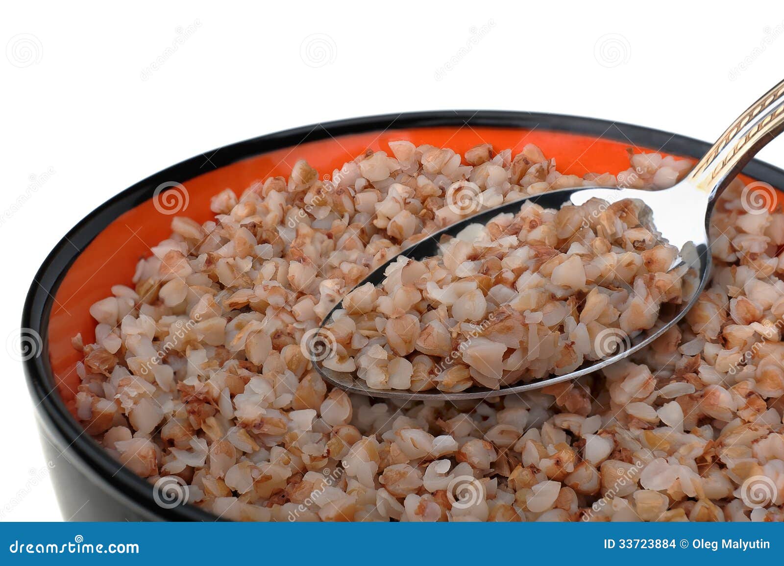 Cooked Buckwheat stock photo. Image of buckwheat, heat 33723884