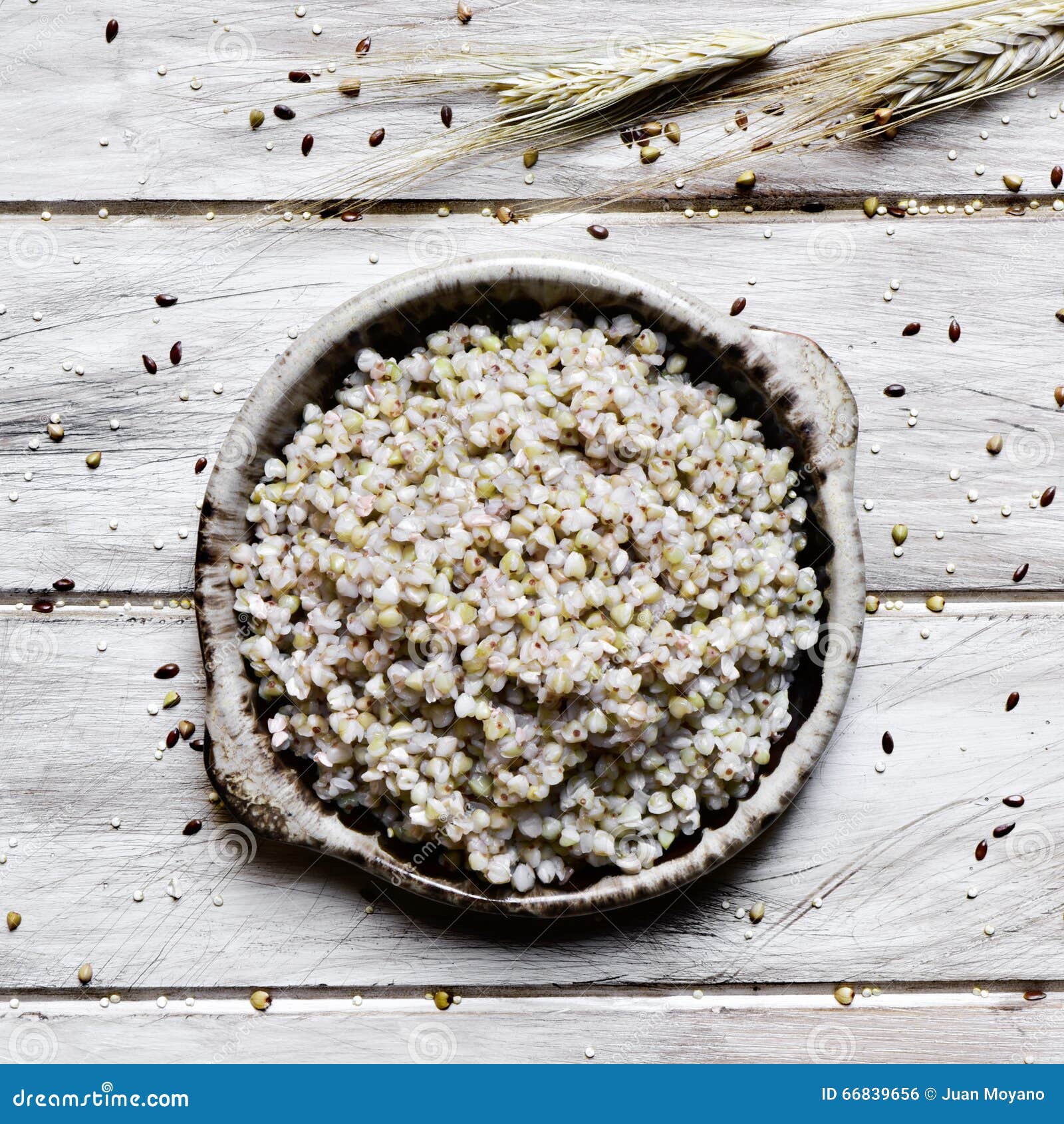 Cooked buckwheat seeds stock photo. Image of food, ingredient 66839656