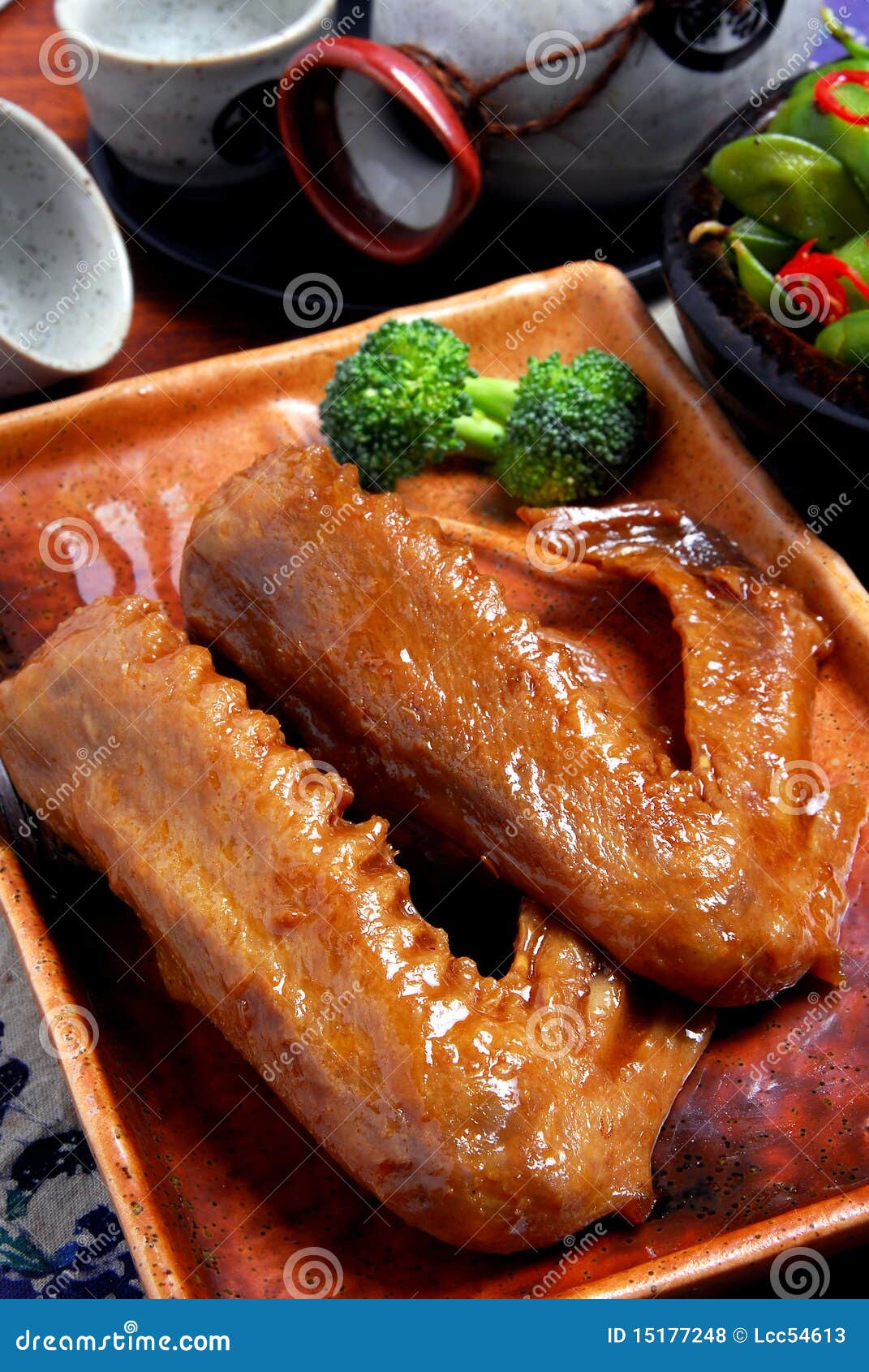 Cooked duck wings stock photo. Image of brine, dinner 15177248