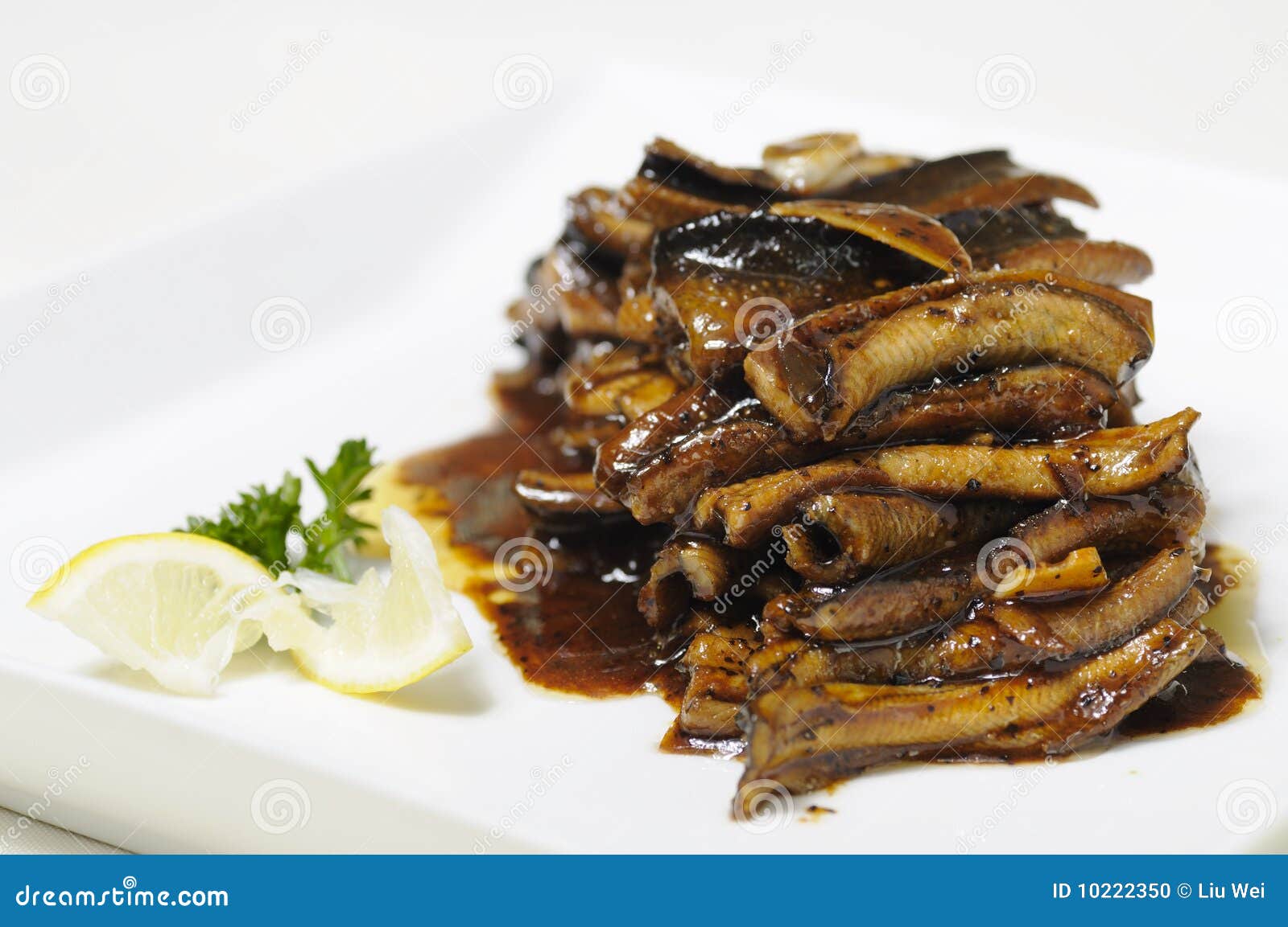 Cooked Eel Stock Photo Image 10222350