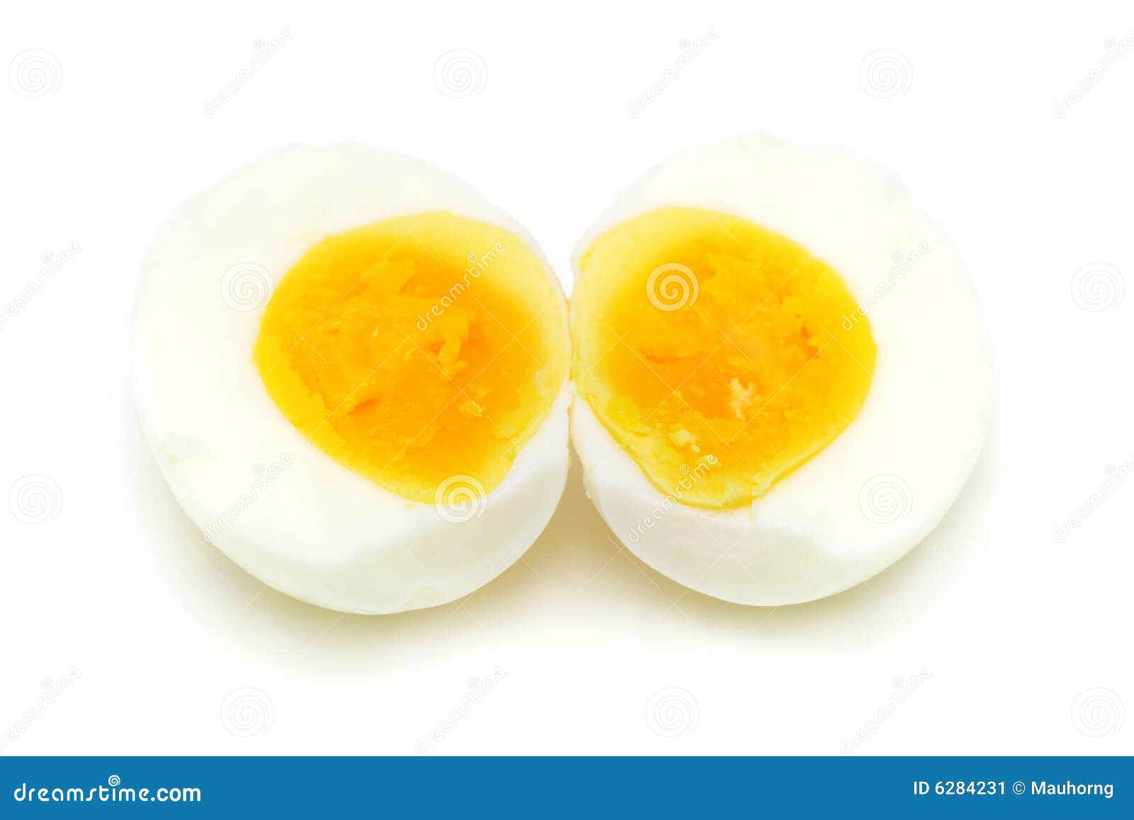 Cooked Egg stock image. Image of yolk, sliced, albumin 6284231