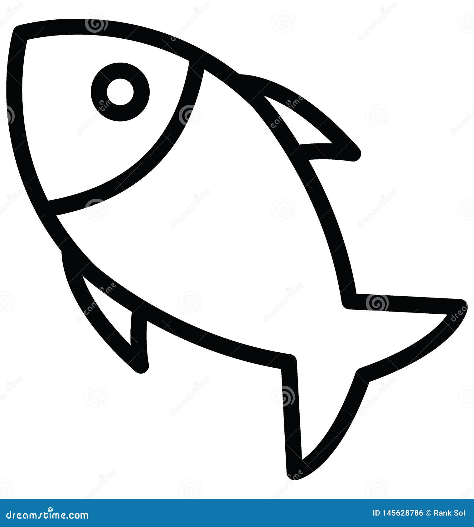 Cooked Fish Isolated Vector Icon Which Can Easily Modify or Edit Stock  Illustration - Illustration of fish, modify: 145628786