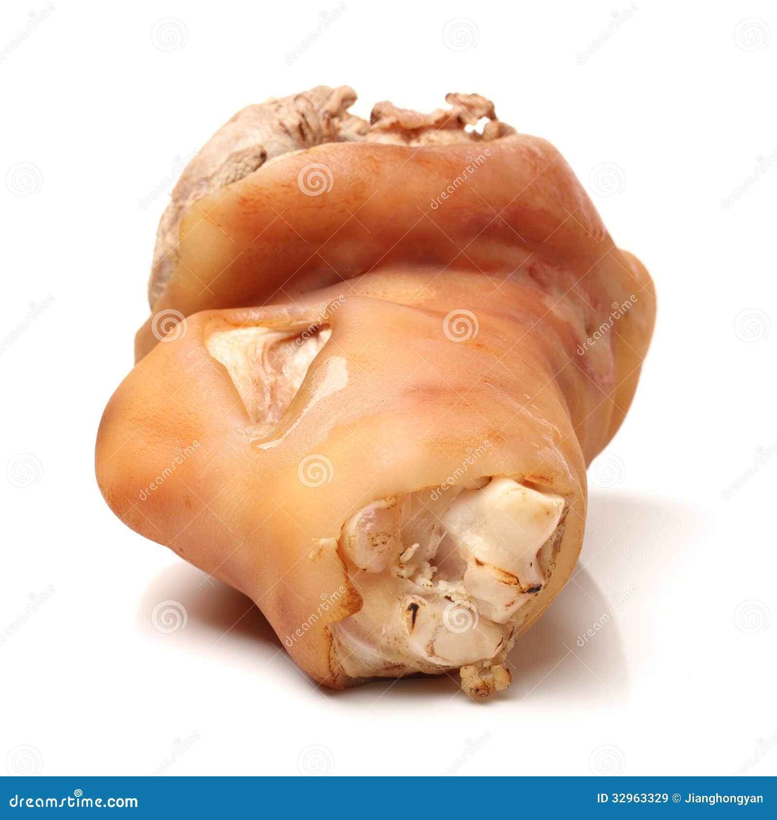 Cooked pork (leg) stock image. Image of delicacies, chinese 32963329