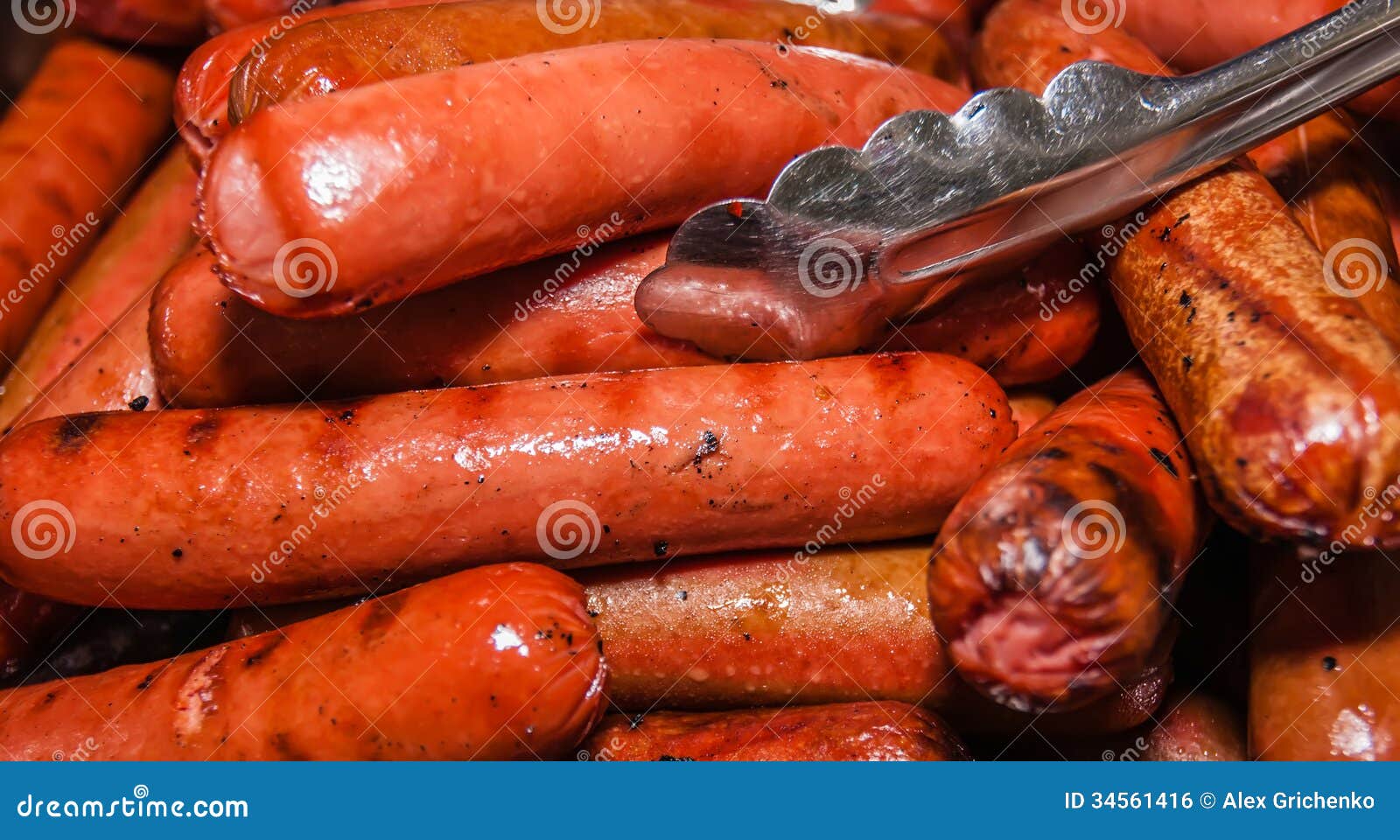 Cooked and Ready To Eat Beef Franks Stock Photo Image of cooking, franks 34561416