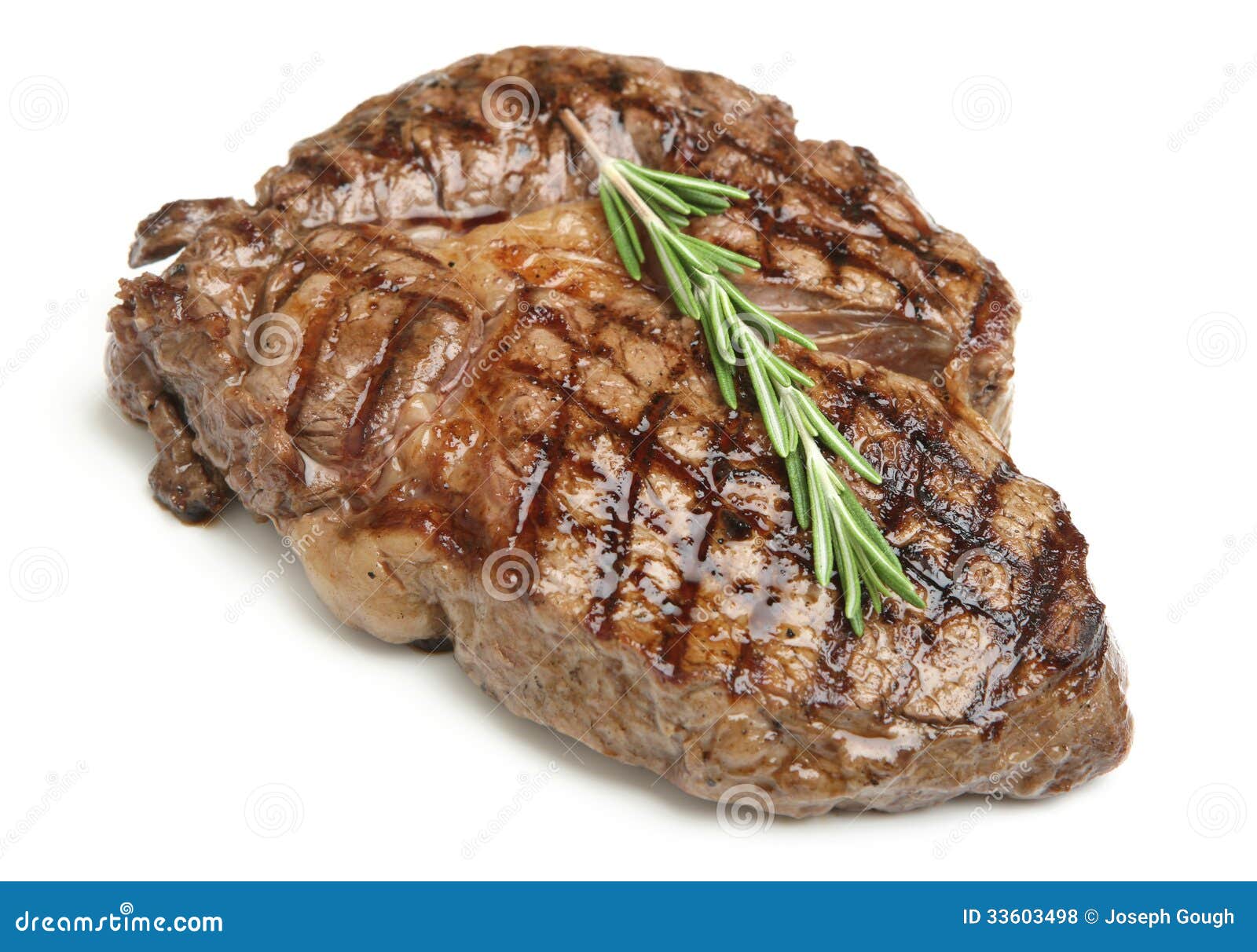 Cooked Rib-Eye Steak Royalty Free Stock Photos - Image: 33603498
