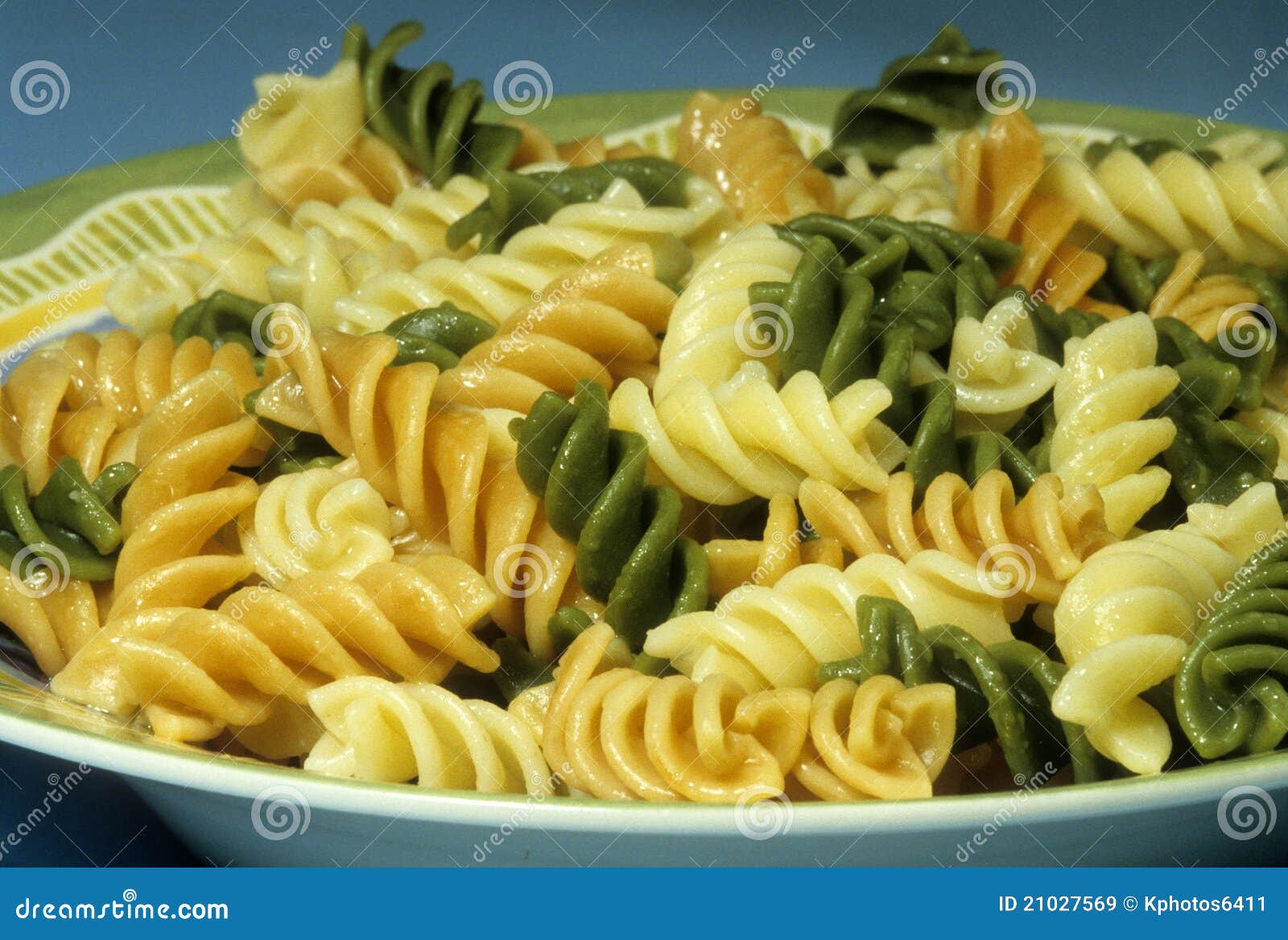Cooked rotini pasta stock image. Image of shell, conchiglie - 21027569